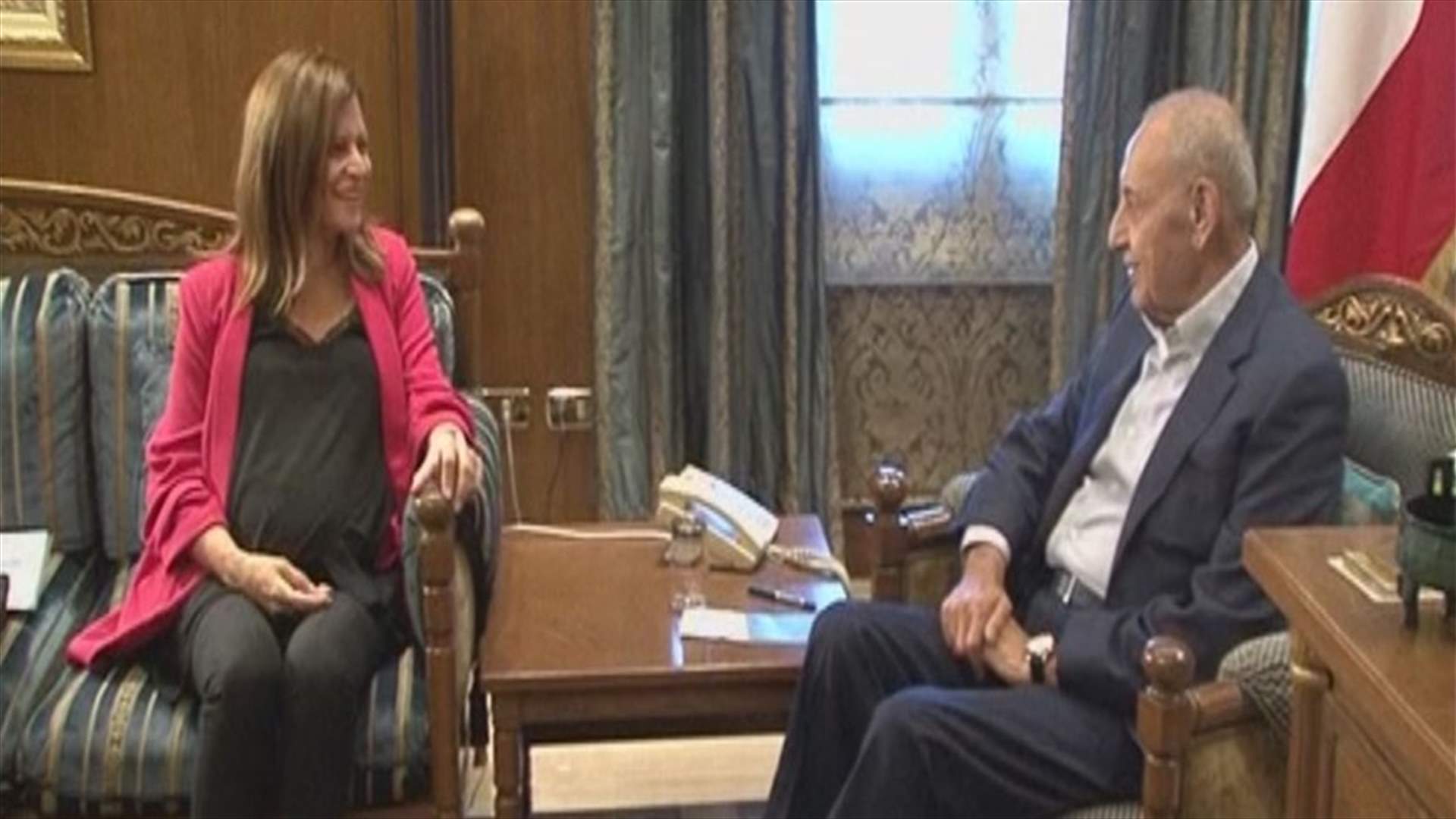 البستاني بعد لقاء بري: &quot;دائما بيمشي الحال مع دولة الرئيس&quot;