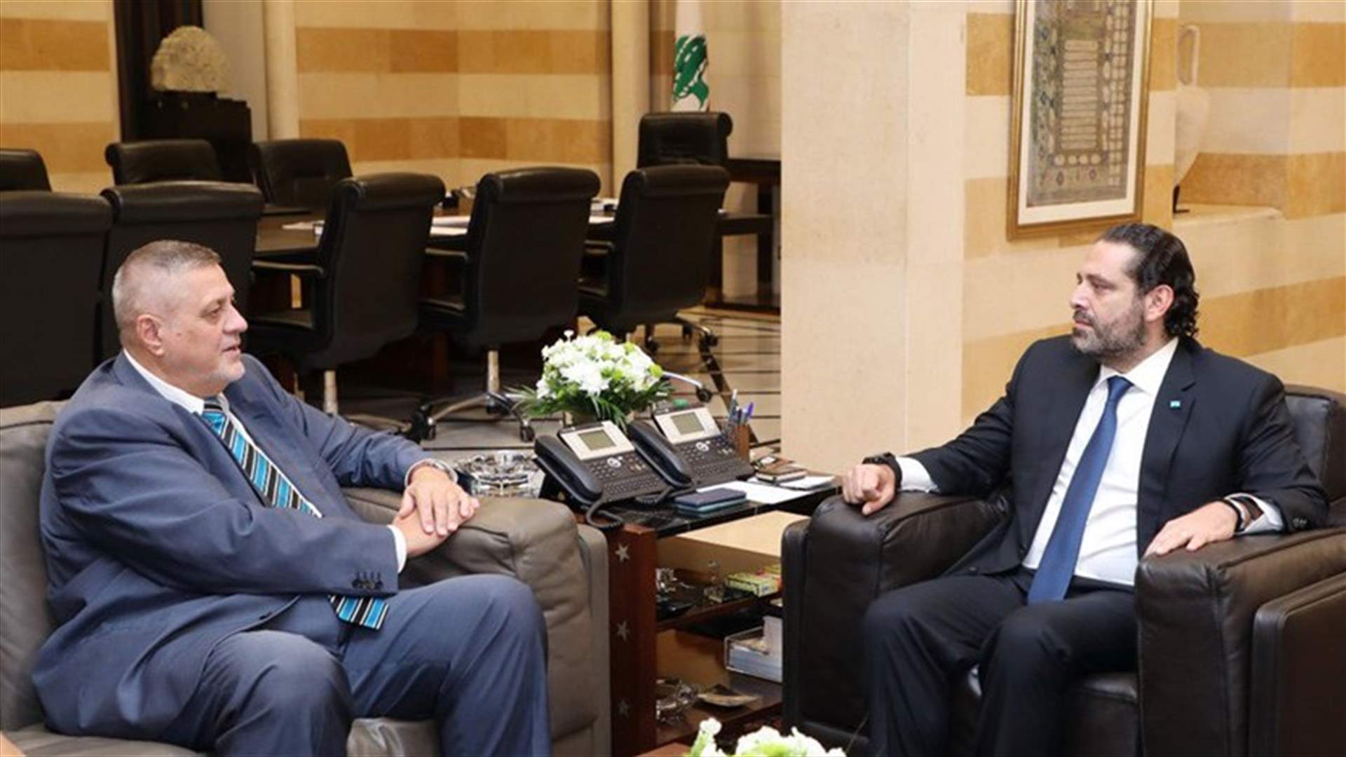 الحريري عرض مع كوبيتش آخر التطورات