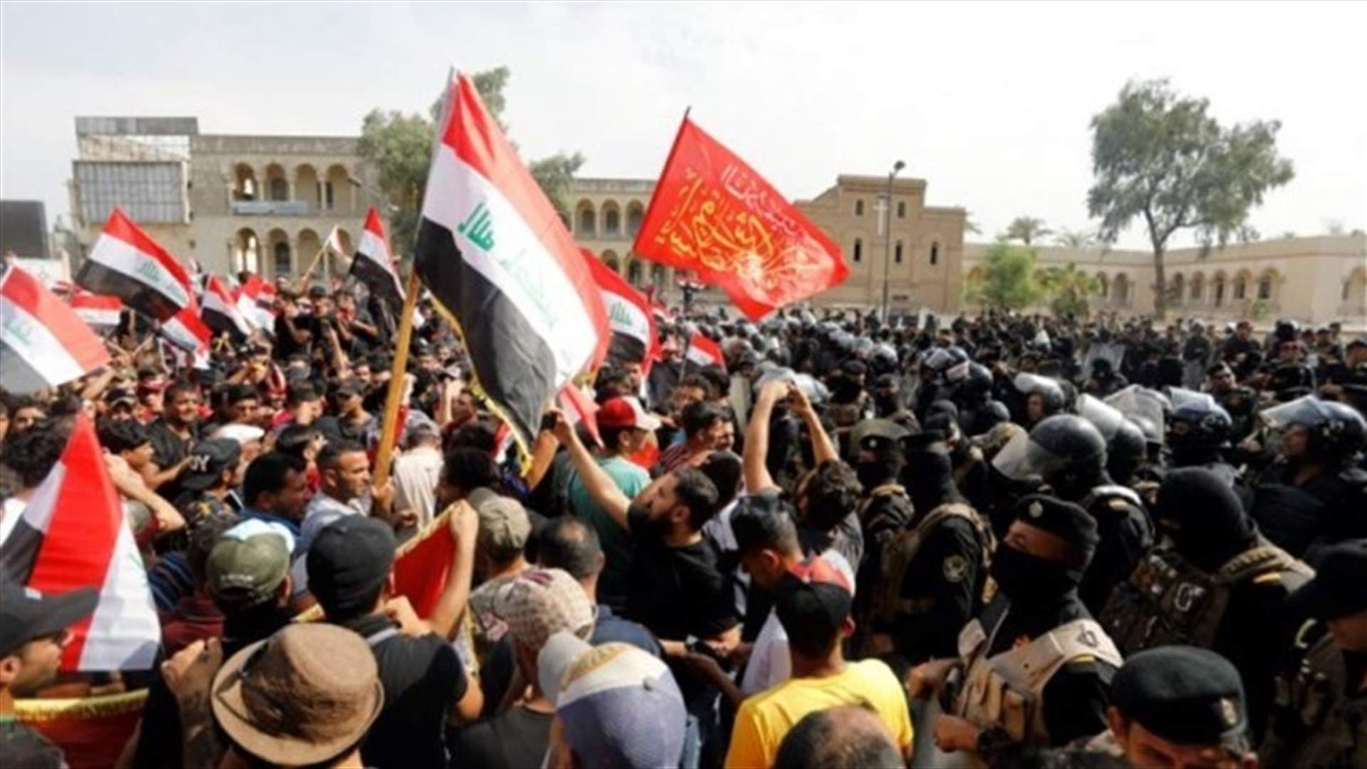 Iraqi forces fire at protesters in Baghdad after PM pledges vague reform