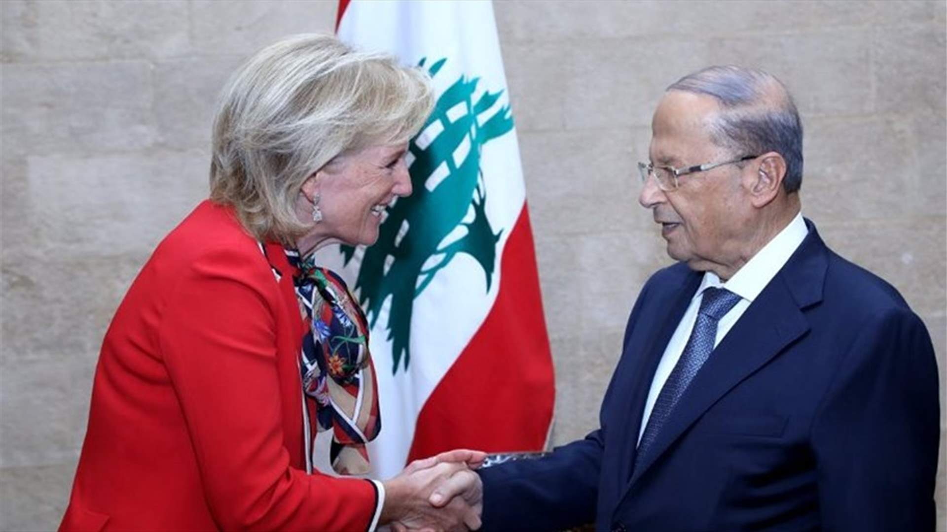 عون: لبنان لا ينتج الالغام ولا يلجأ الى استعمالها