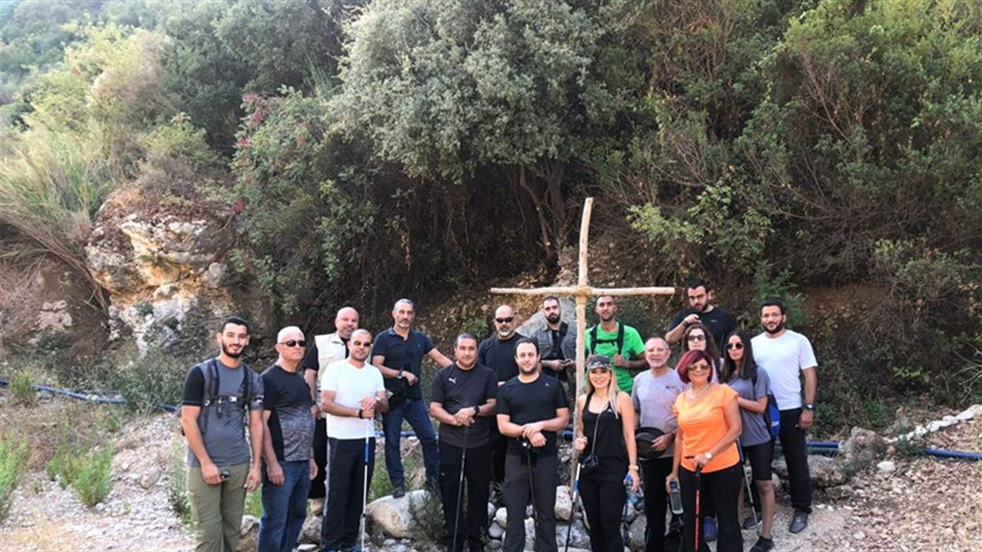 فادي سعد شارك في رحلة &quot;مشي الى جربتا&quot;: لوضع استراتيجية سياحية تعيد لبنان الى الخارطة السياحية الدولية (صور)