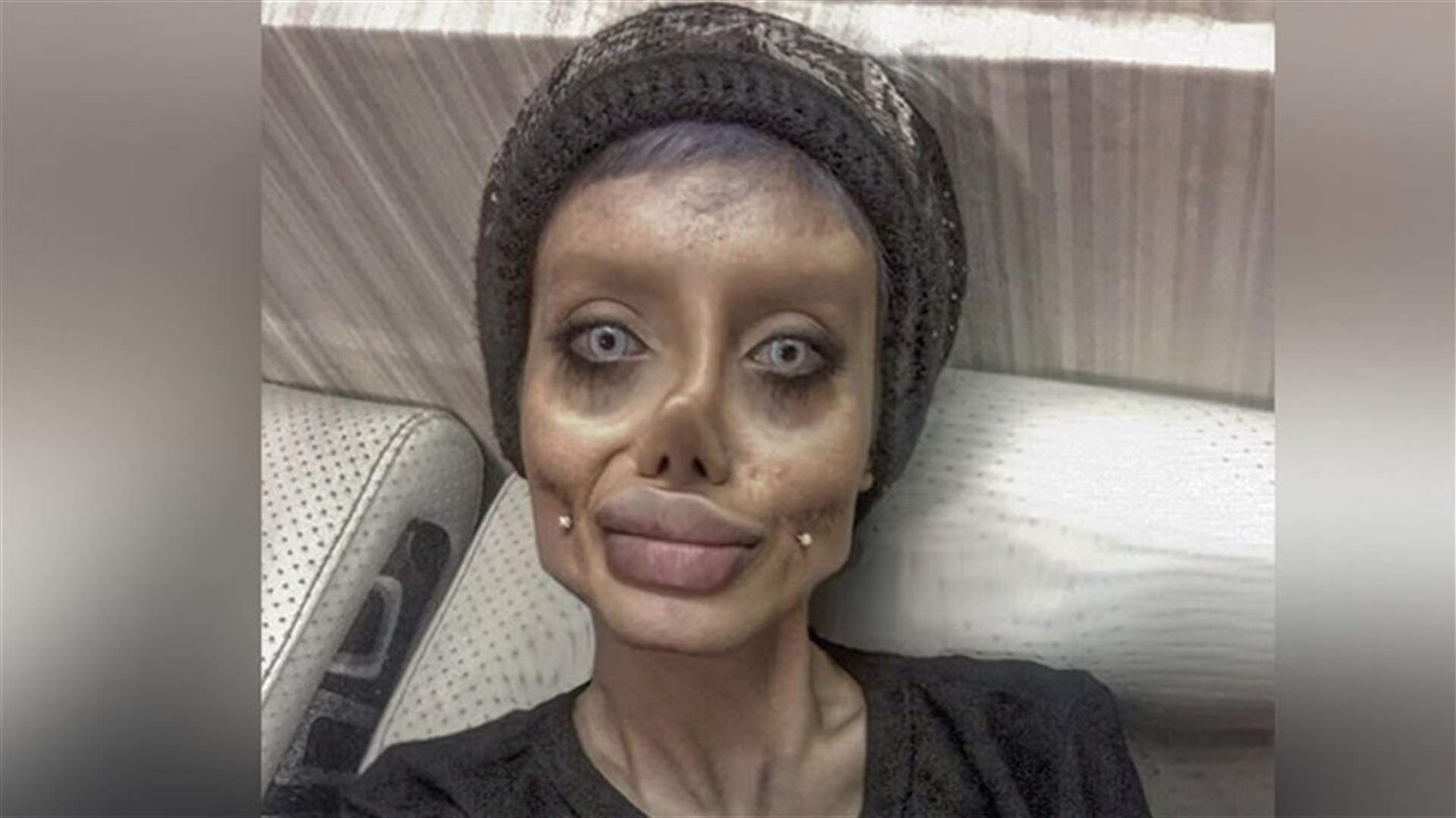 القبض على شبيهة أنجلينا جولي الـ&quot;الزومبي&quot; من قبل السلطات الإيرانية