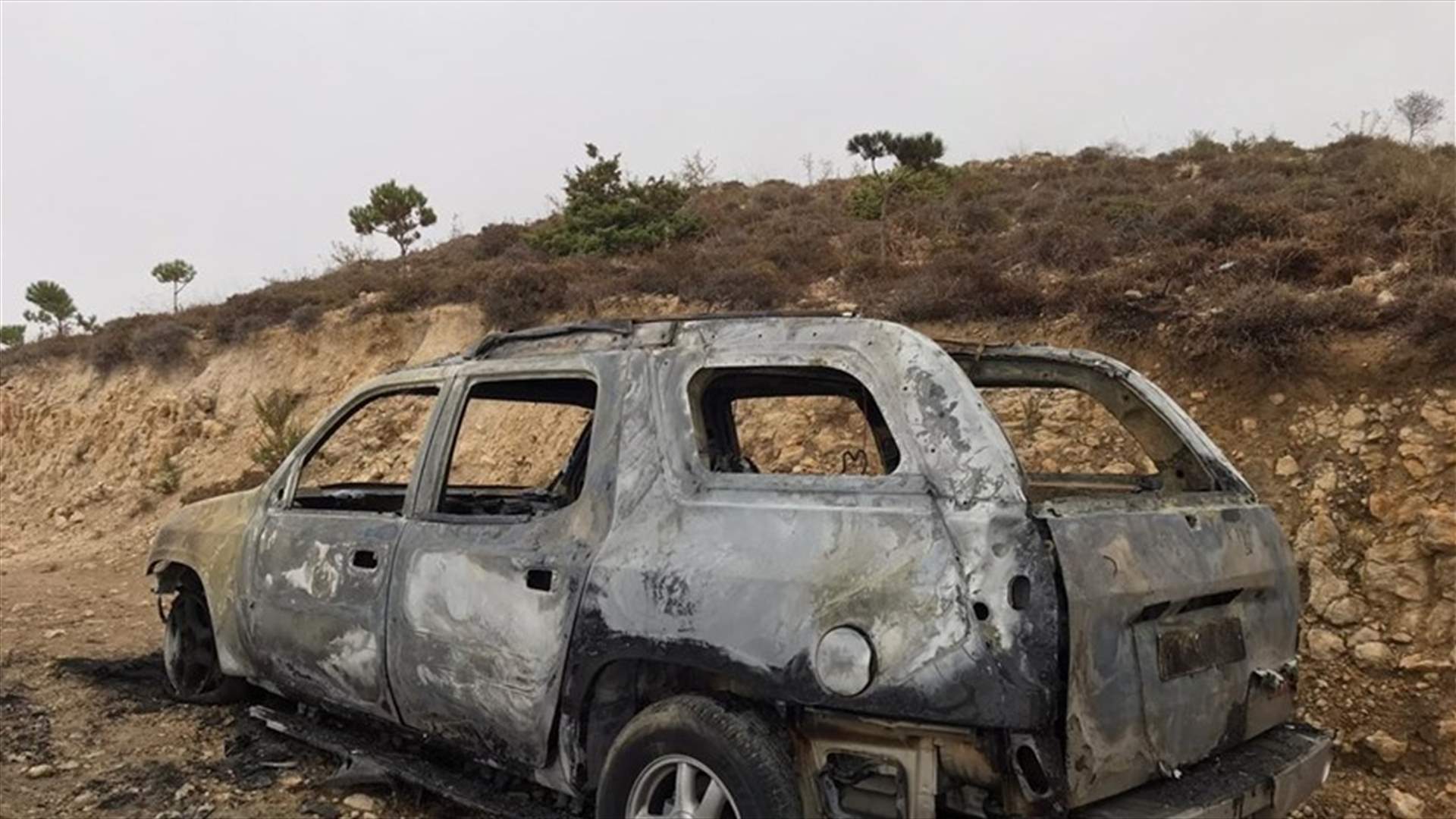 عُثر عليها جثة محروقة داخل جيب في مرج حمانا (صورة)