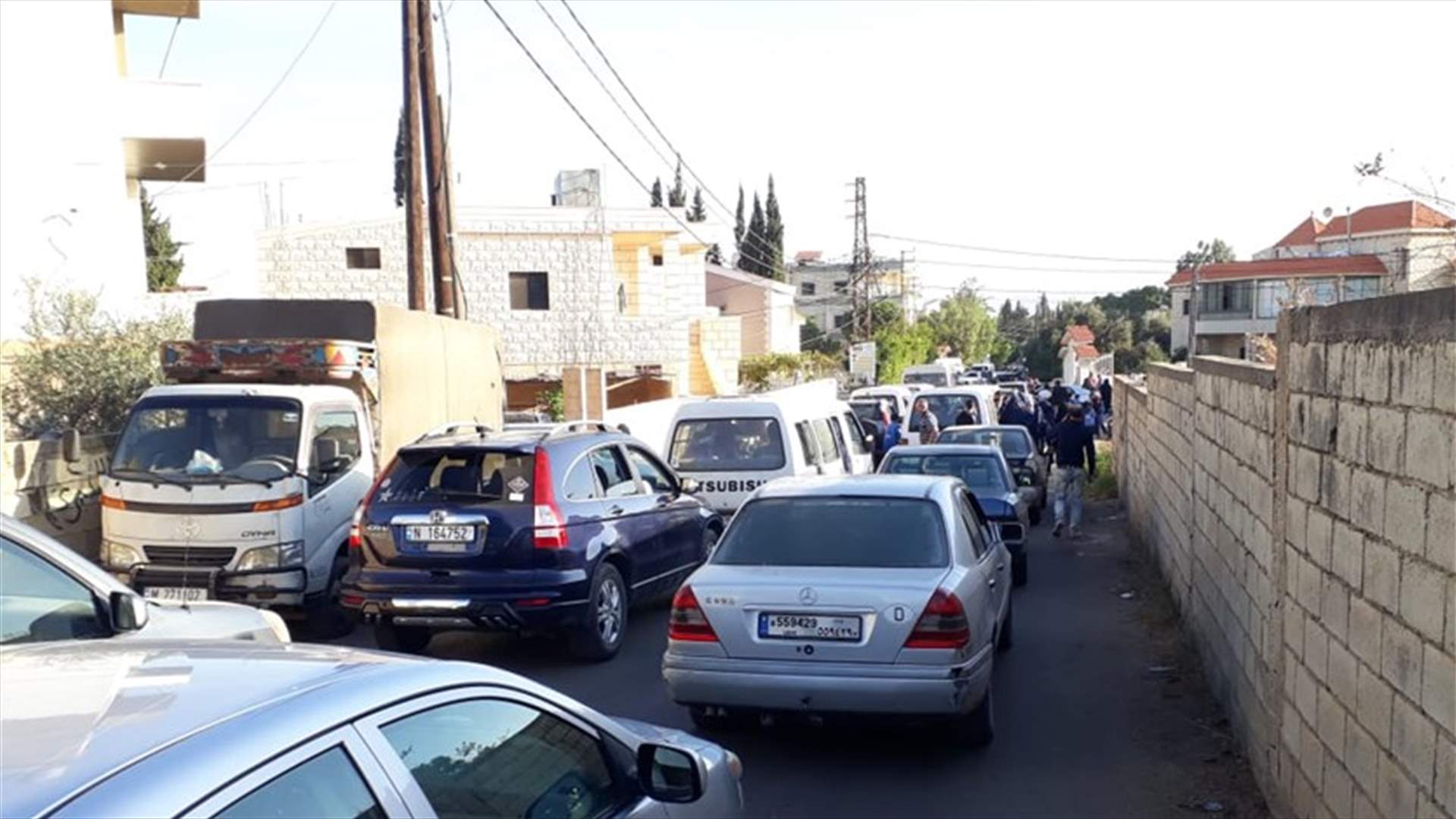 قطع طريق الشرقية احتجاجا على وجود مطمر للنفايات