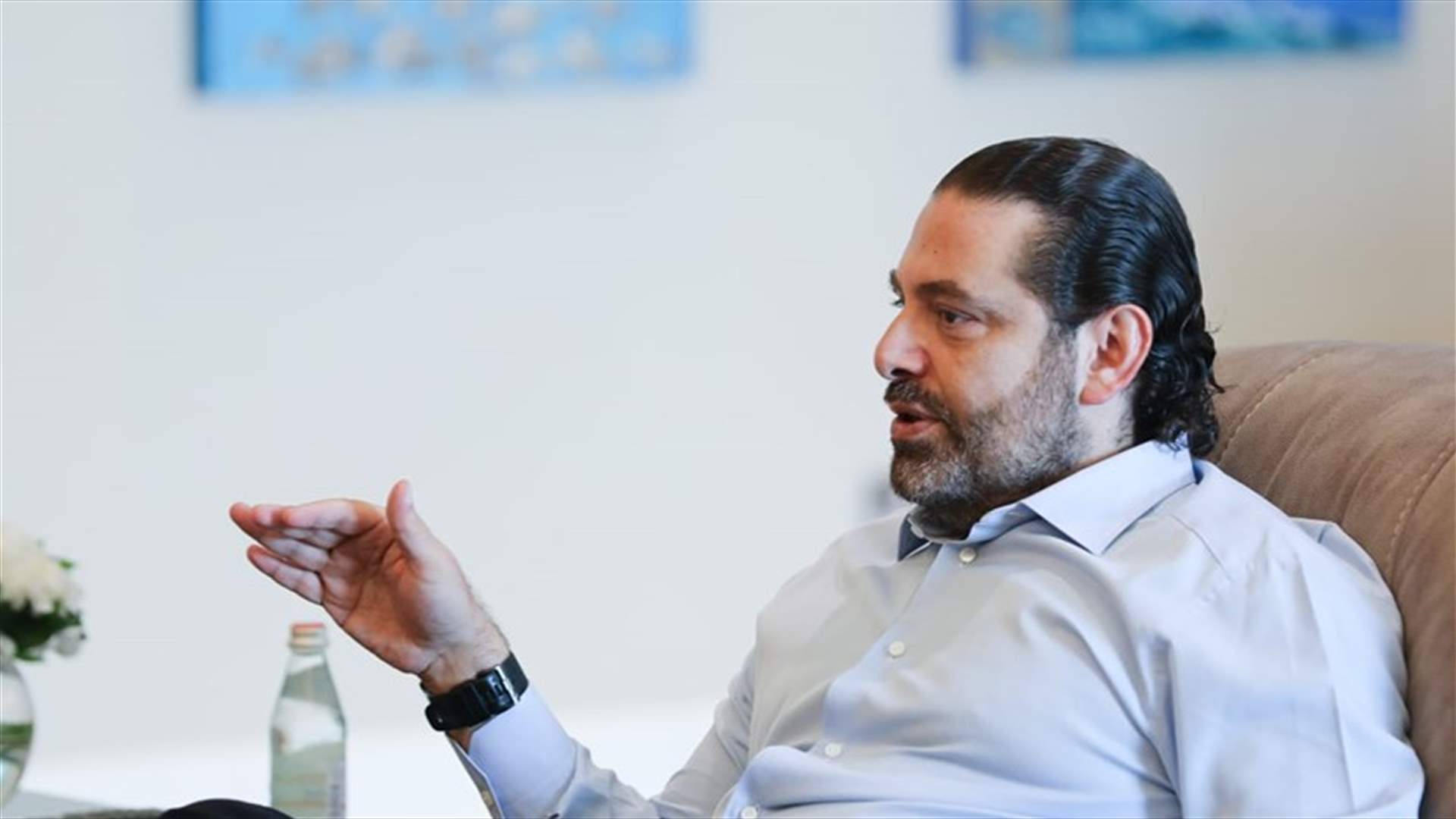 Hariri from UAE: The atmosphere is positive; we were promised economic assistance