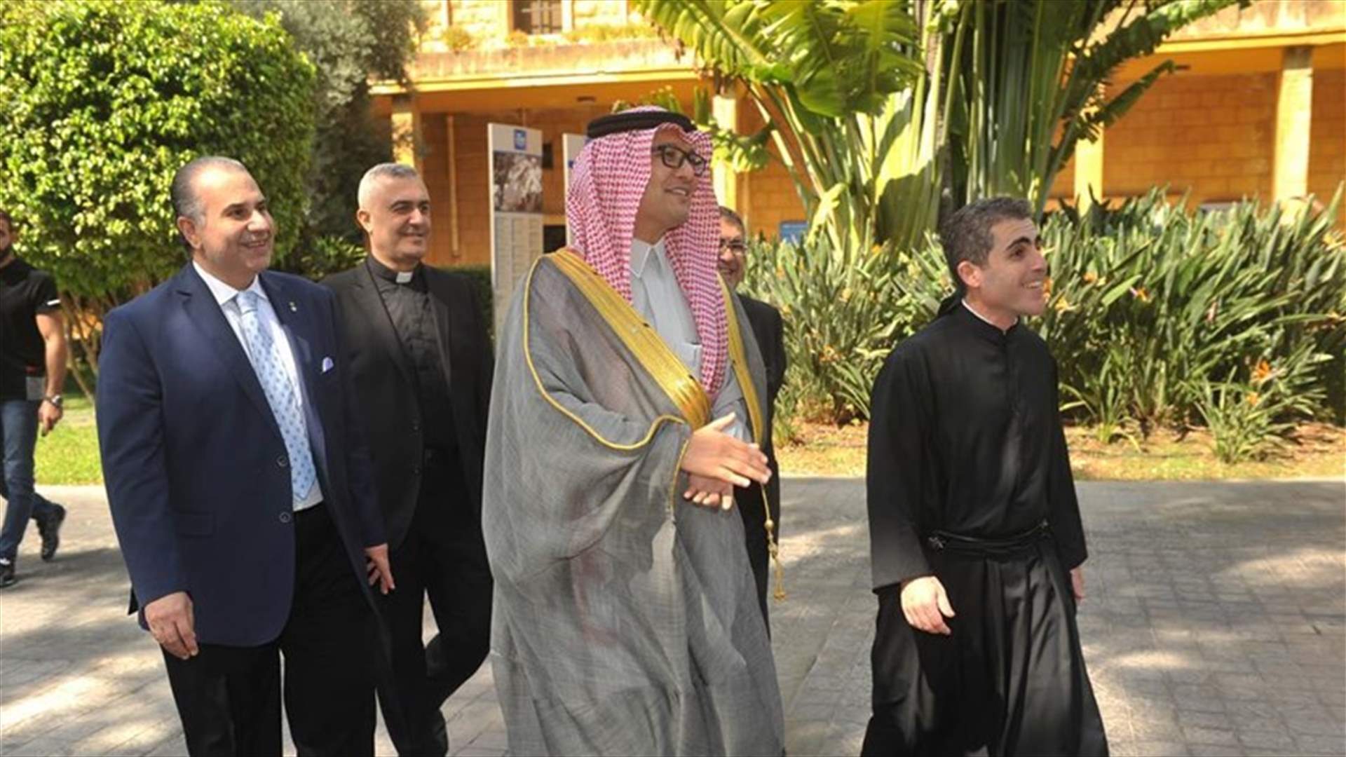 بخاري في جامعة الكسليك... وبحث بشأن تعزيز سبل التعاون مع المملكة (صور)