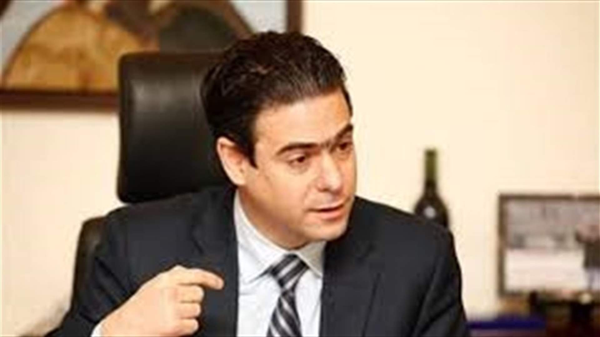 صحناوي: لبّيت اليوم دعوة القاضي ابراهيم وأوضحت له بعض الامور المتعلقة بوزارة الاتصالات