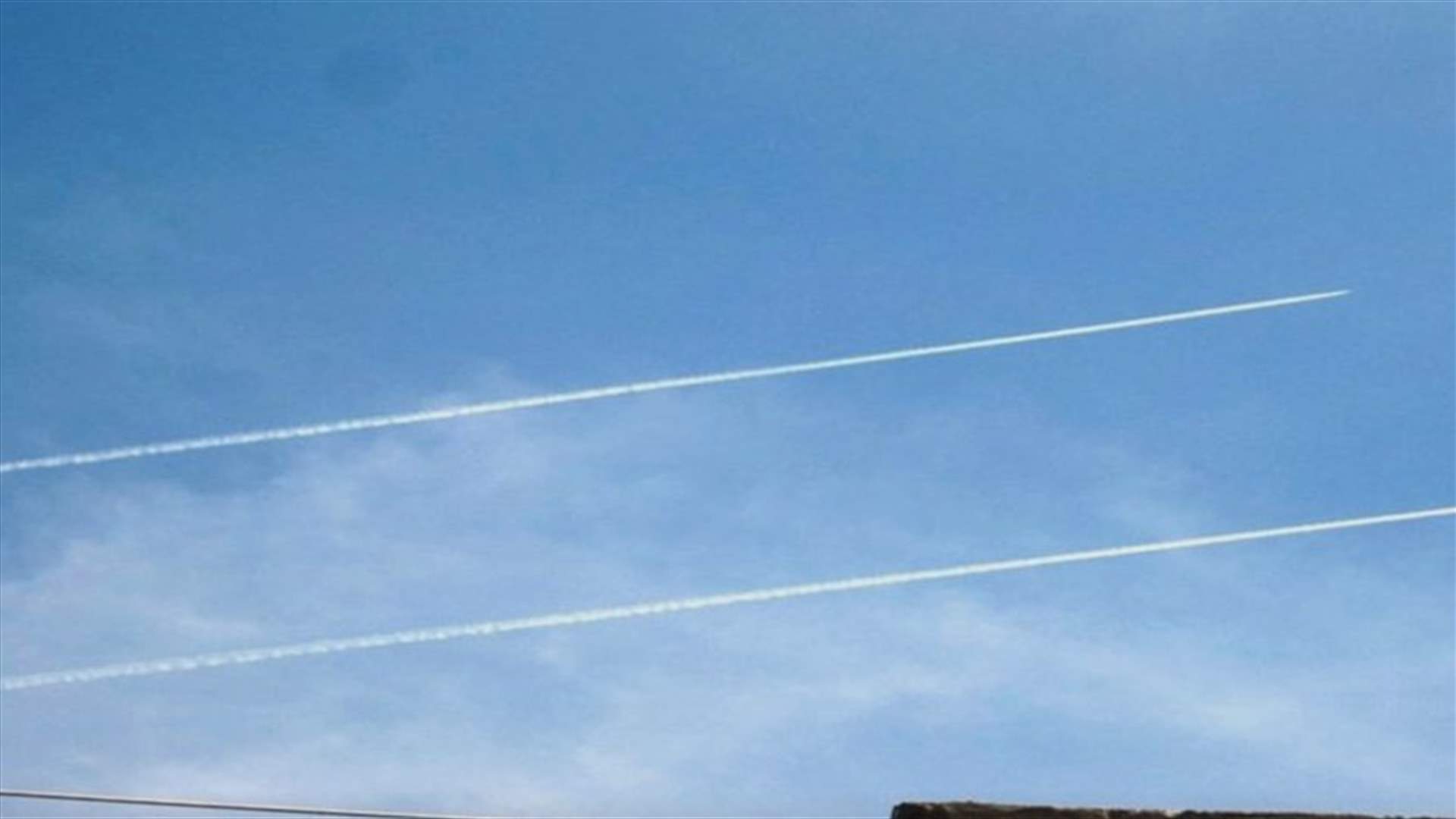 الطيران الاسرائيلي حلّق في اجواء القطاعين الغربي والاوسط