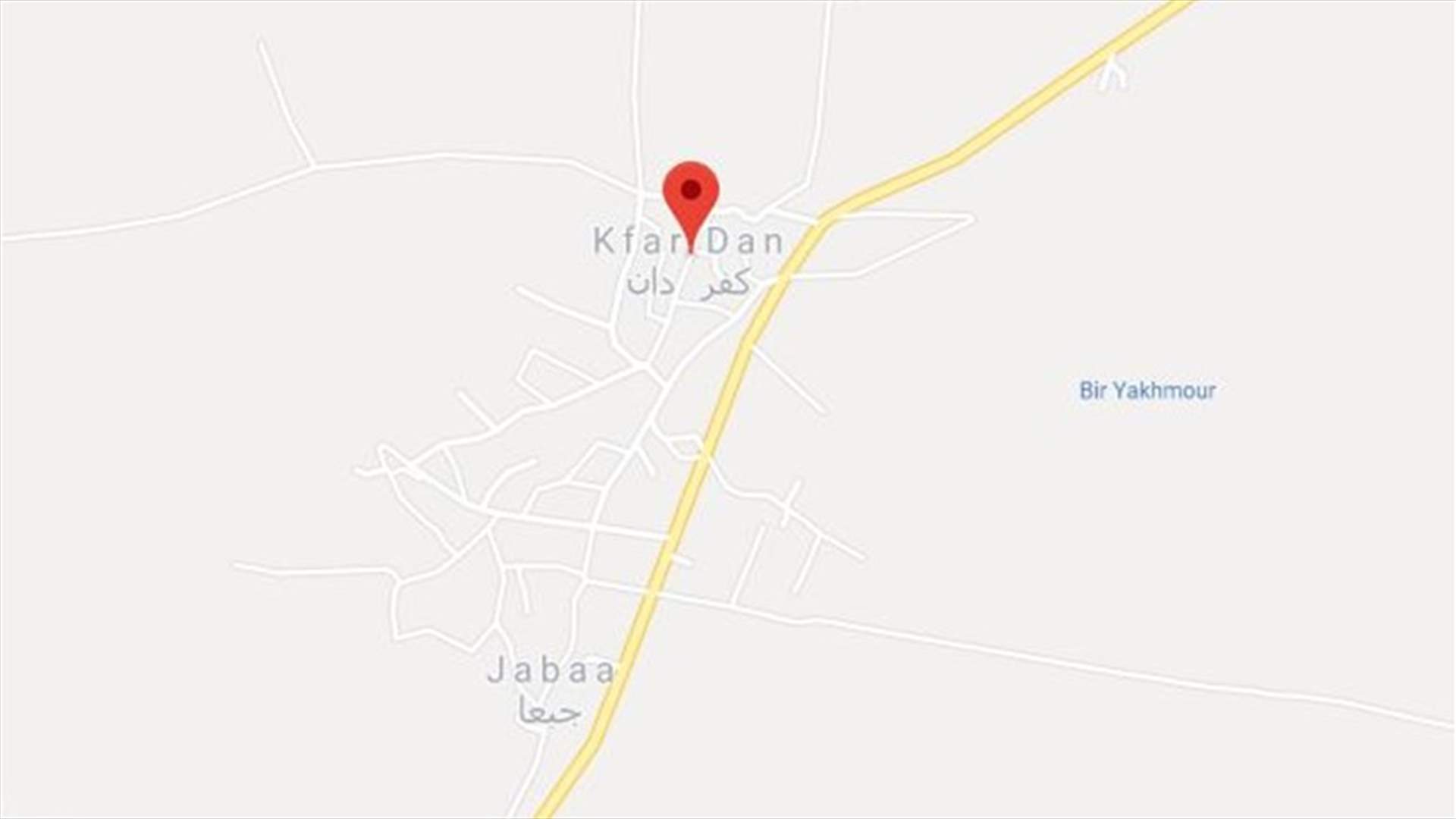 توفي اثر اشكال عائلي في كفردان...