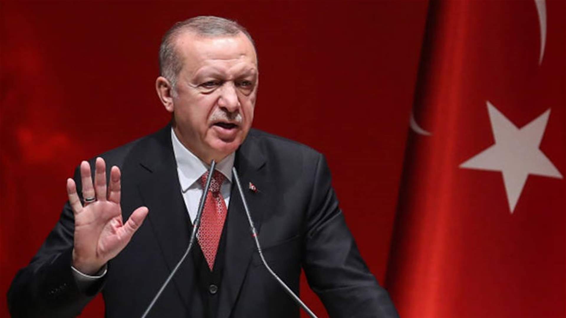 إردوغان: الحظر على الأسلحة لن يدفع تركيا لوقف عمليتها في سوريا