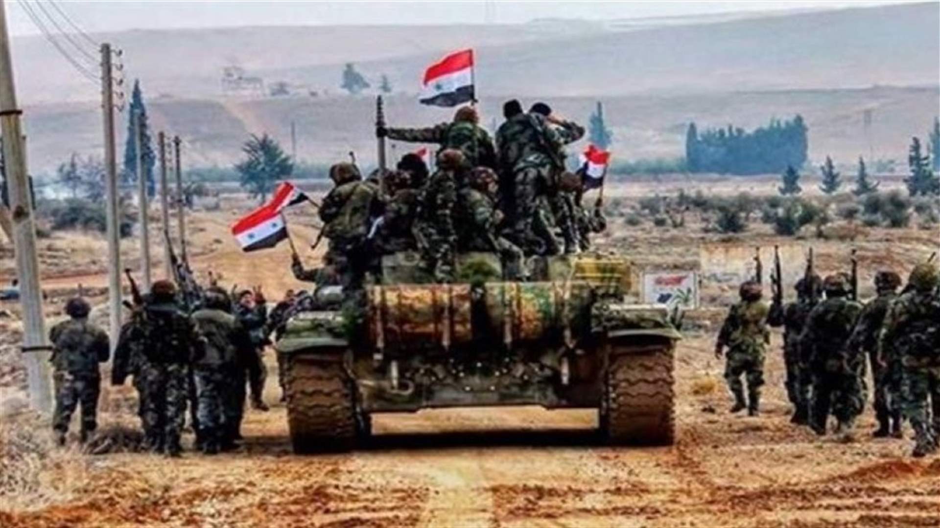 Syrian state media says army enters town of Manbij in northern Syria