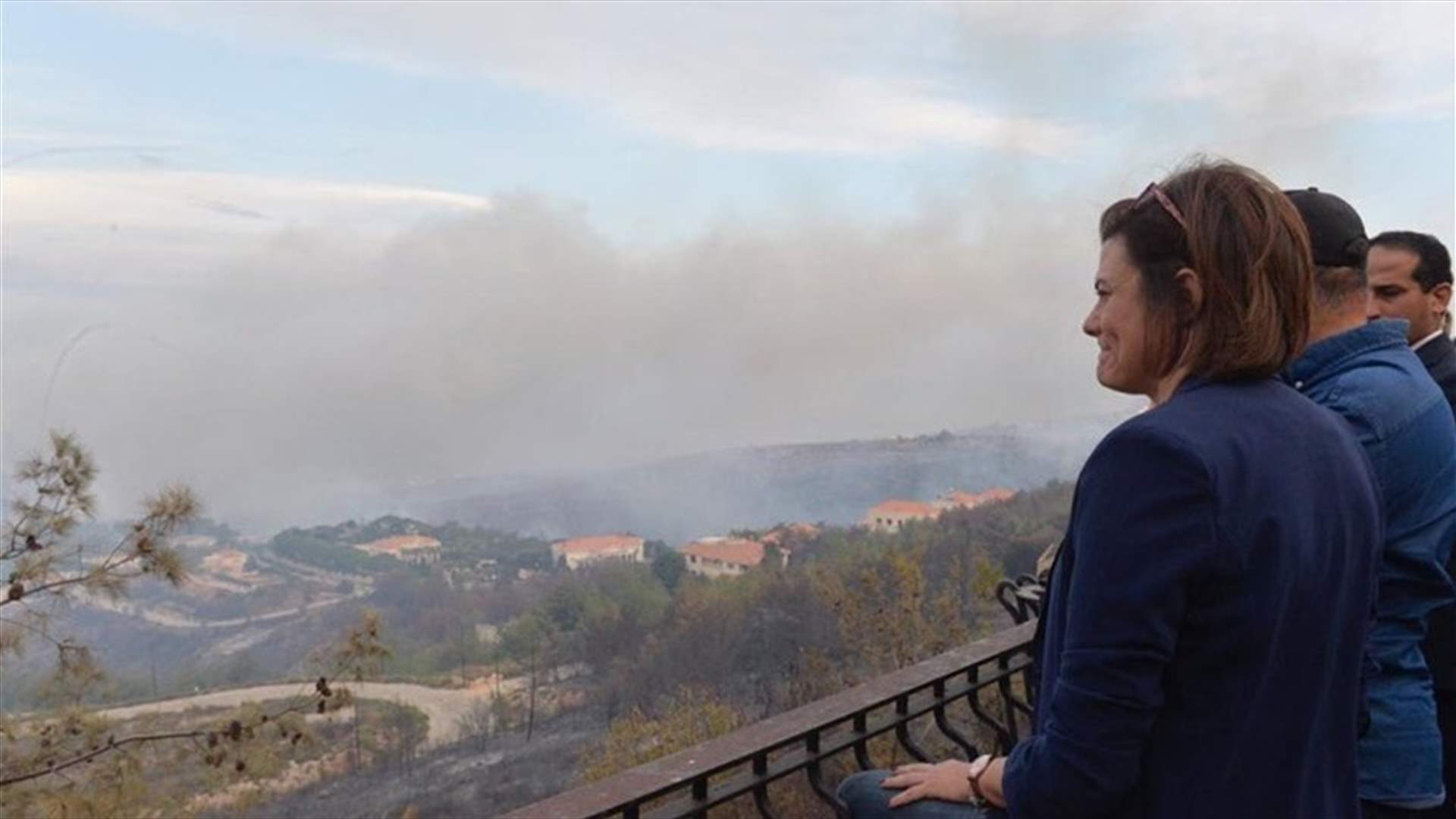 Minister al-Hassan to LBCI: No delay in extinguishing fires, strong winds helped in renewing them