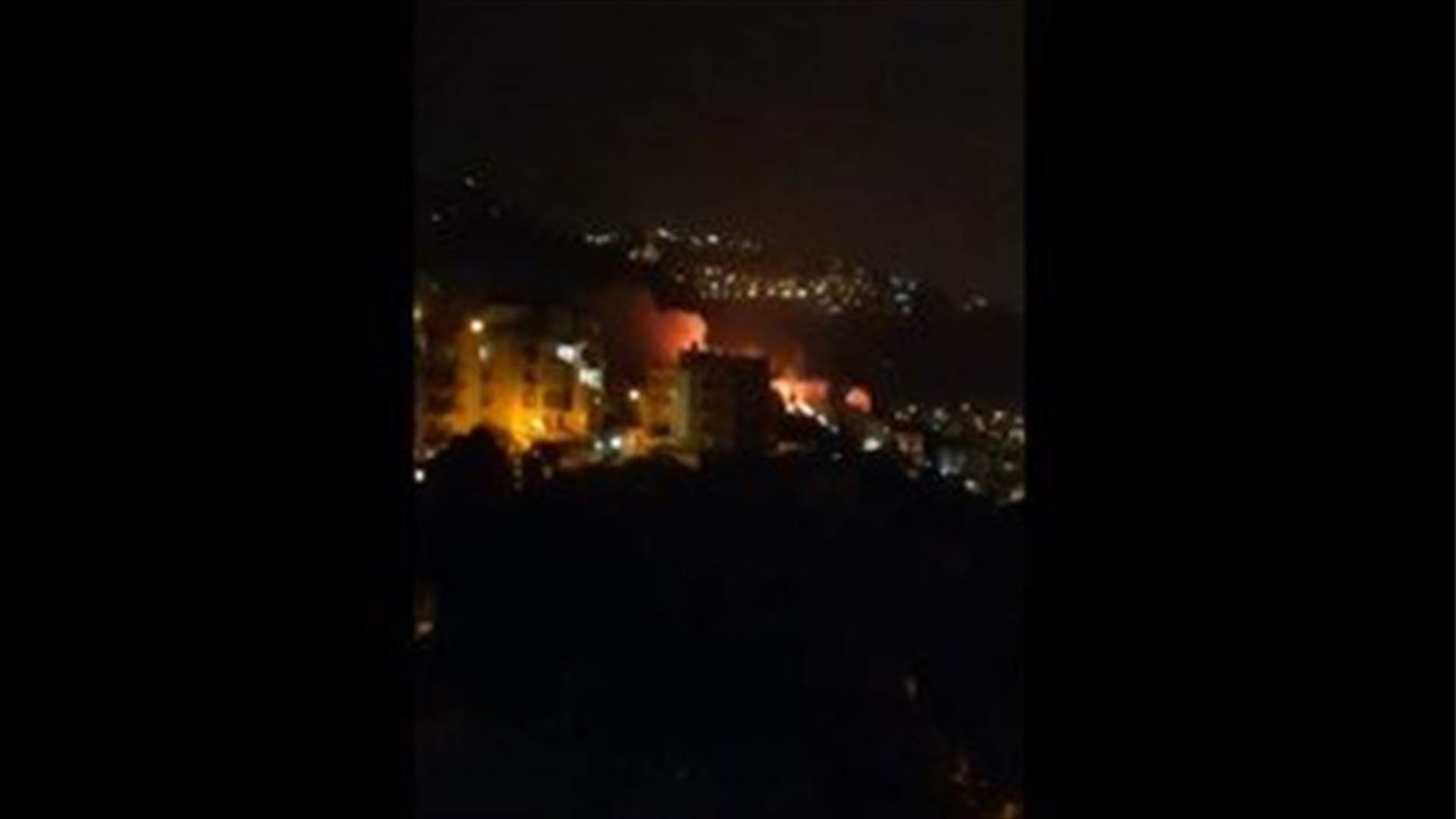 Huge fire erupts in Ghazir-Kfarhbab-[VIDEO]