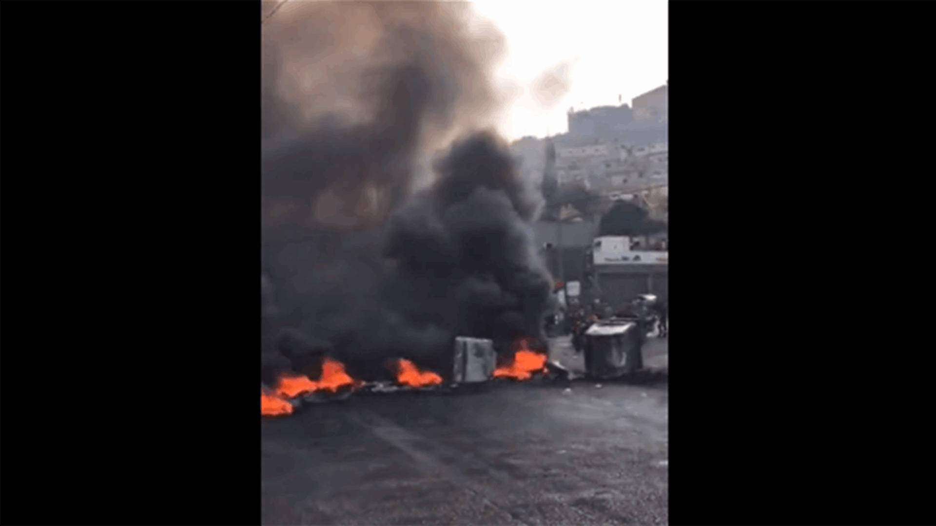 قطع طريق الجديدة (فيديو)