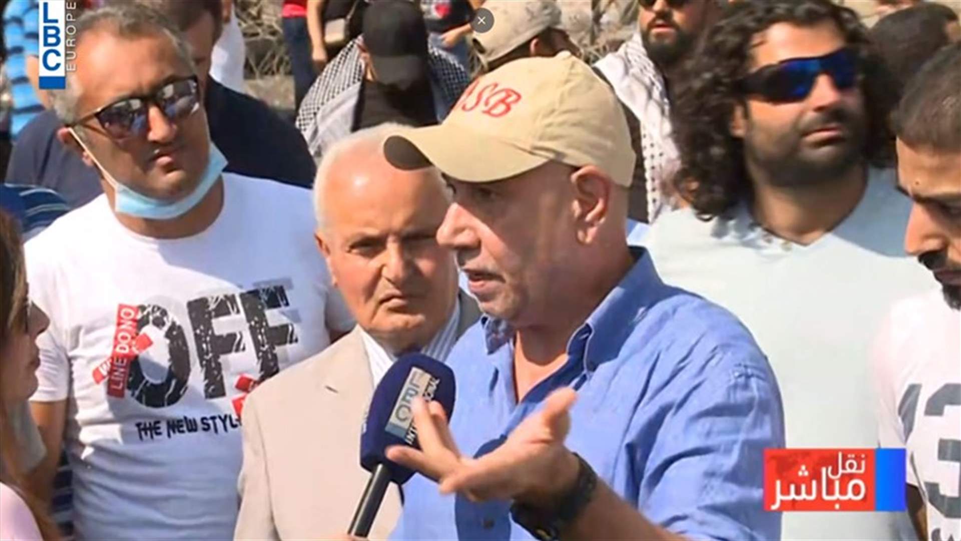 مواطن في رياض الصلح للـLBCI: "تركت حزب الله والعالم كلها ونزلت لهون"