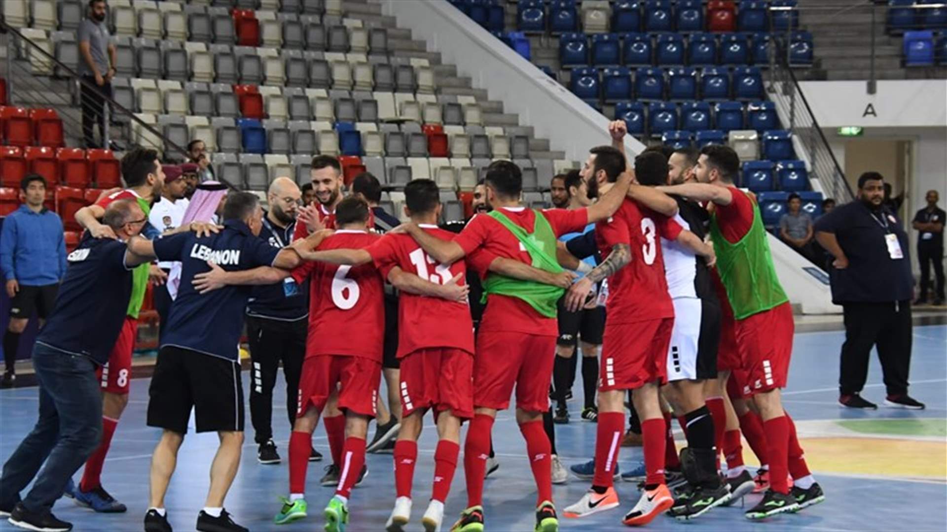 منتخب لبنان للصالات يحجز بطاقته الى اسيا