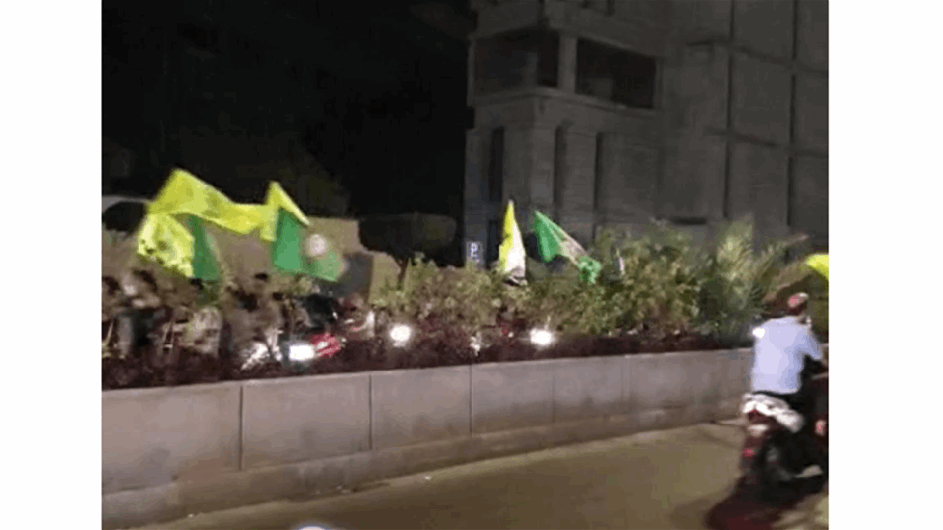 Supporters of AMAL and Hezbollah tour Beirut streets on motorcycles-[VIDEOS]