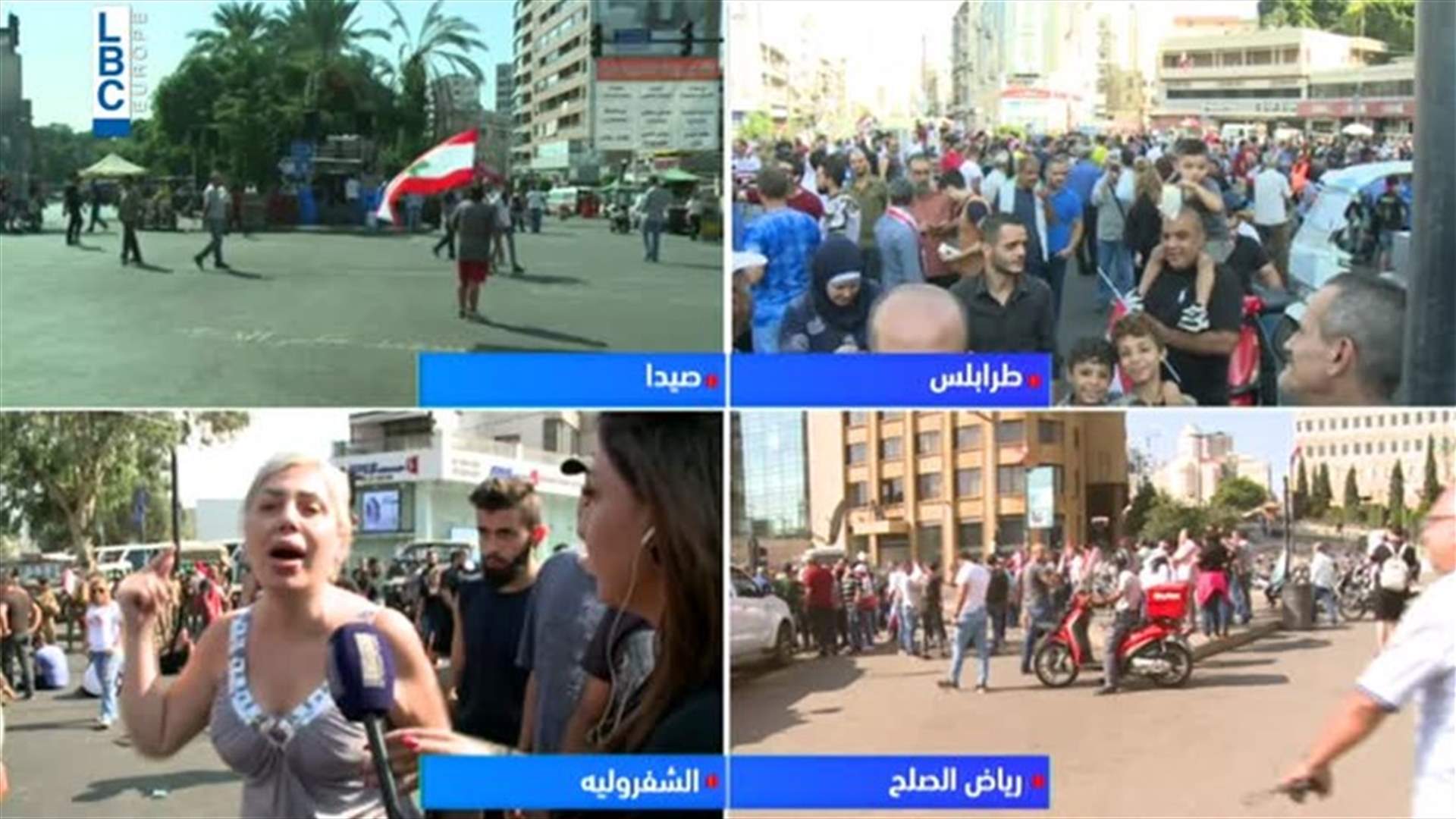 متظاهرة للسلطة: أكرهكم... (فيديو)