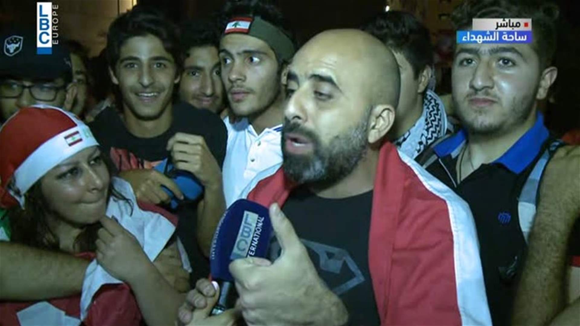 هشام حداد عبر الـ LBCI: لحين تحقيق المطالب... لبنان ثورة وبس
