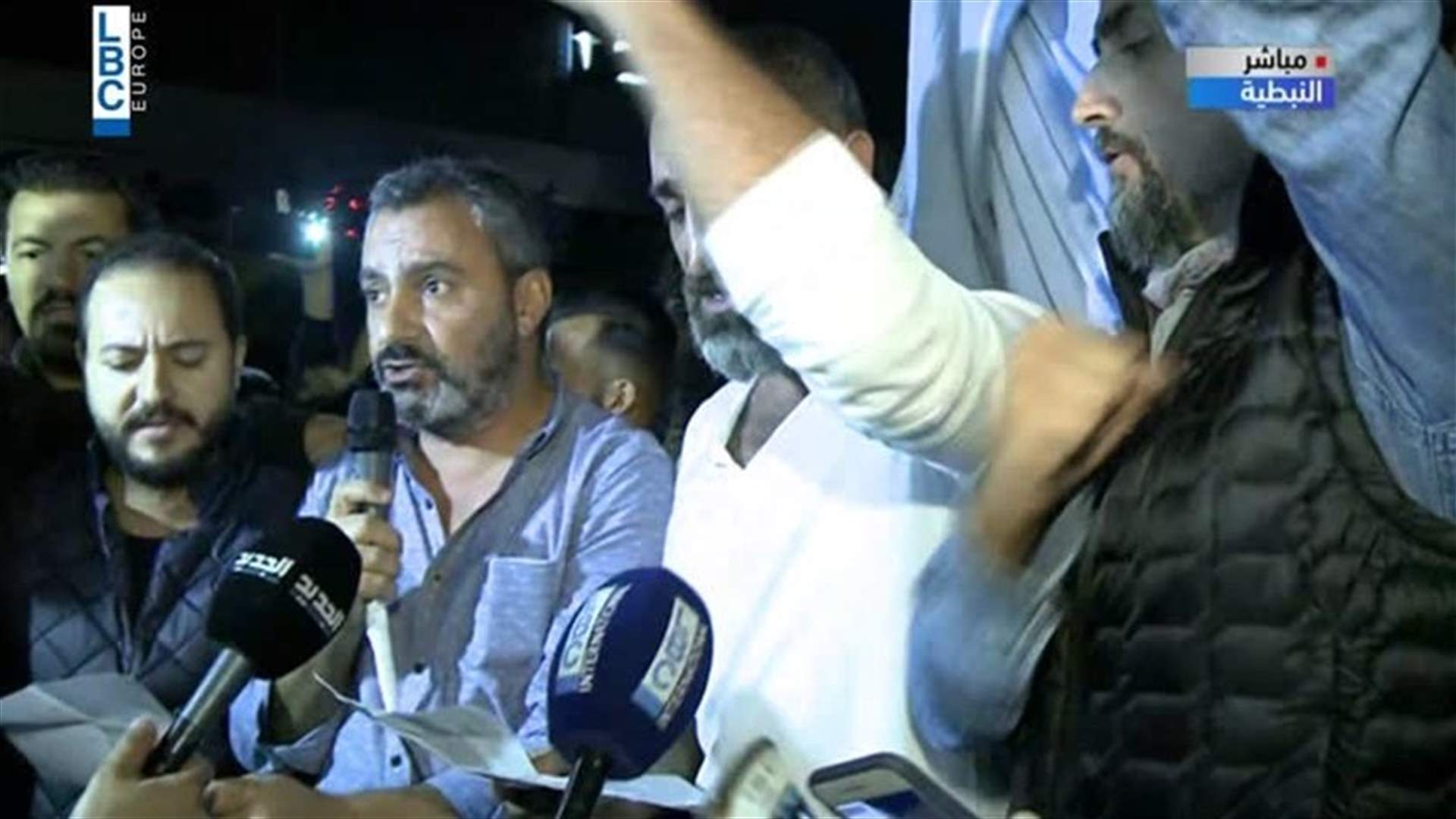 Lebanese artists sing “Anthem of Revolution” from Nabatieh (Video)