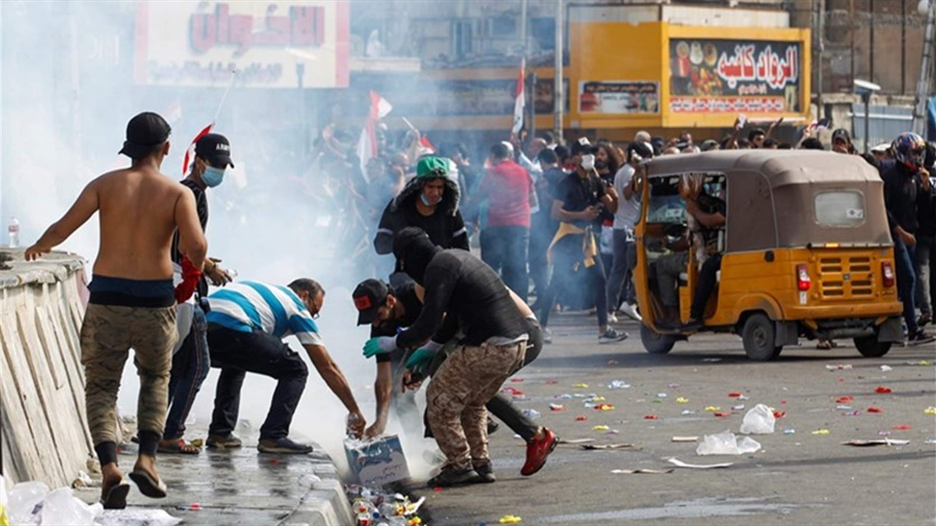 العراقيون عادوا الى "ساحة التحرير"... "ثورة" للمطالبة باستقالة الحكومة (صور)