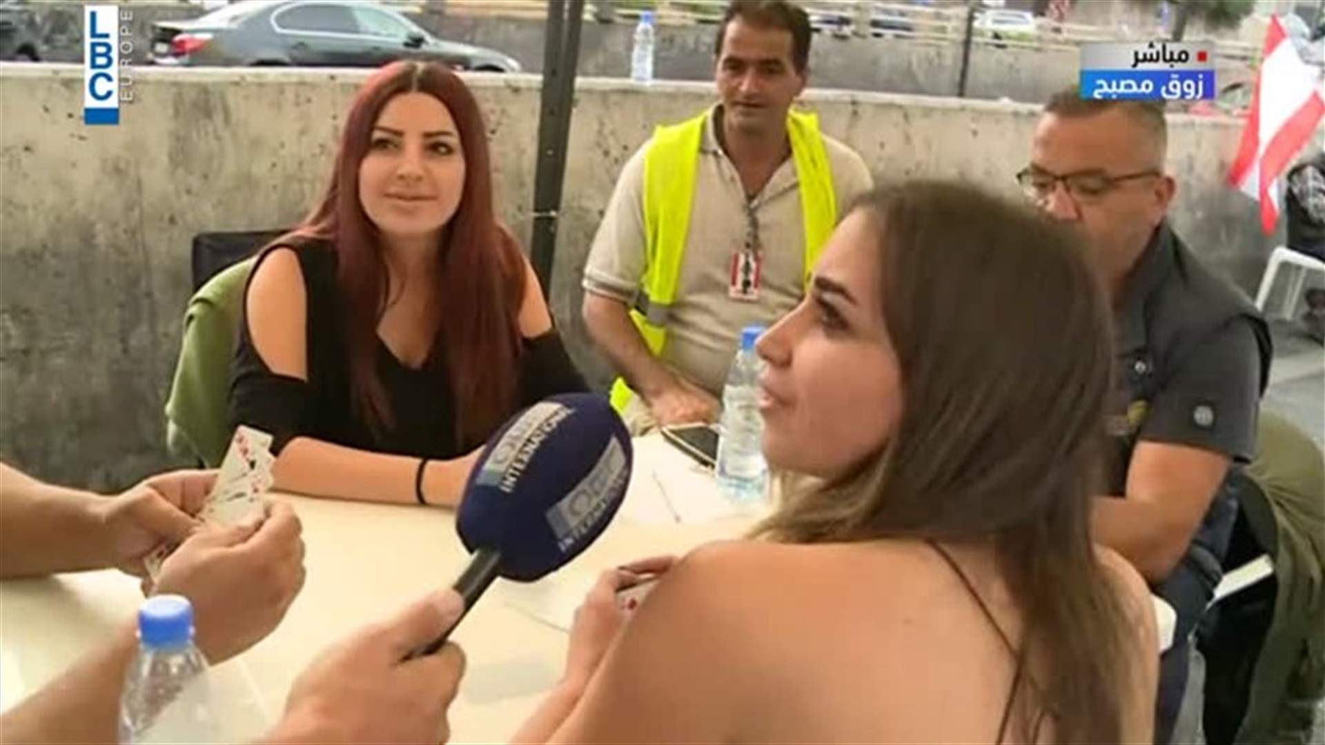 خيم وتنظيف ولعب ورق... صباح الاحد في ذوق مصبح (فيديو)