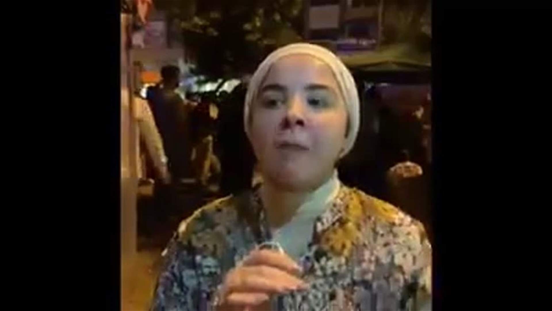 "أيقونة الثورة" تطلّ من جديد... ماذا طلبت من المتظاهرين؟ (فيديو)