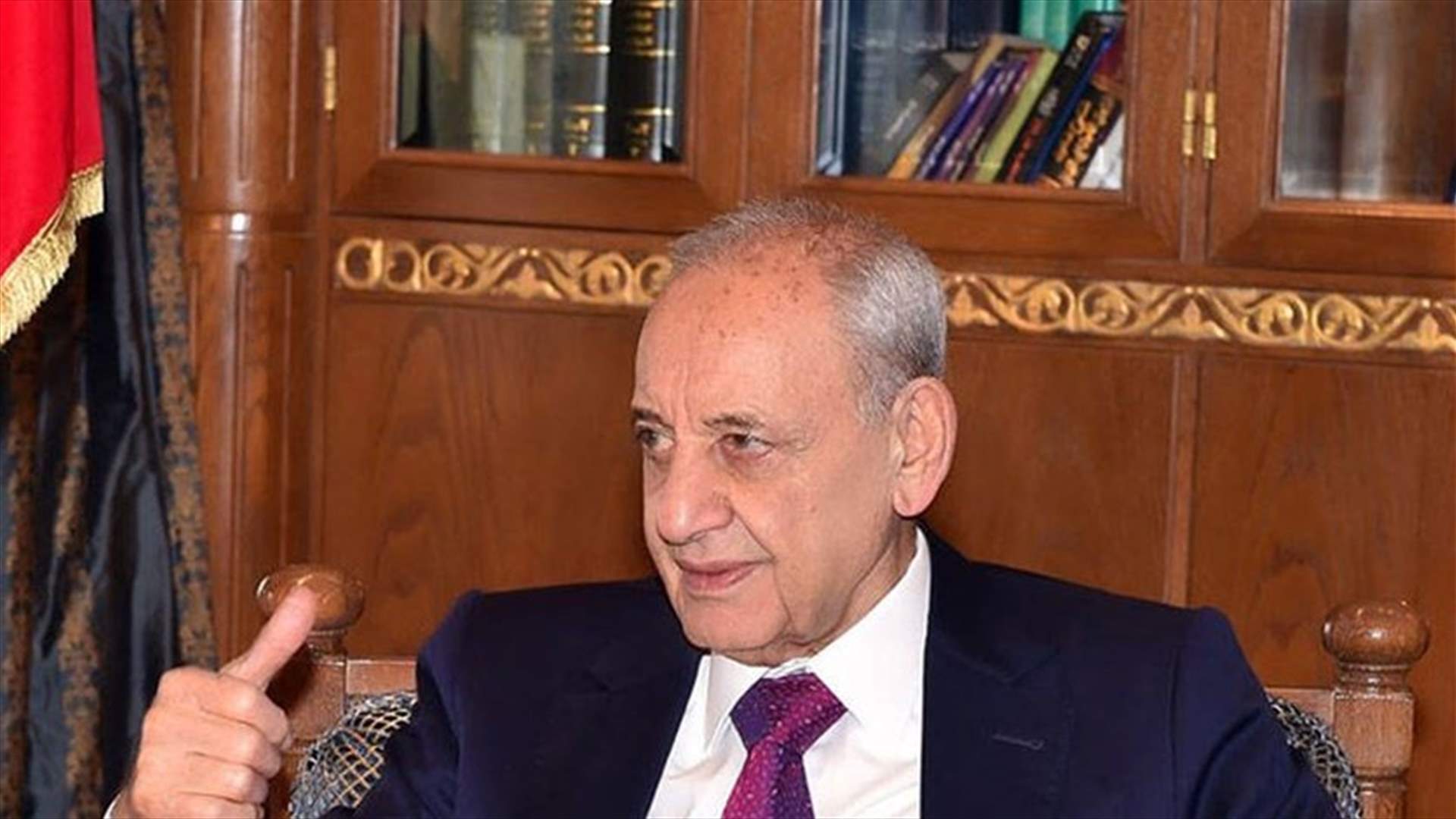 بري: تغيير الحكومة "لا ينهي الأزمة" (الجمهورية)