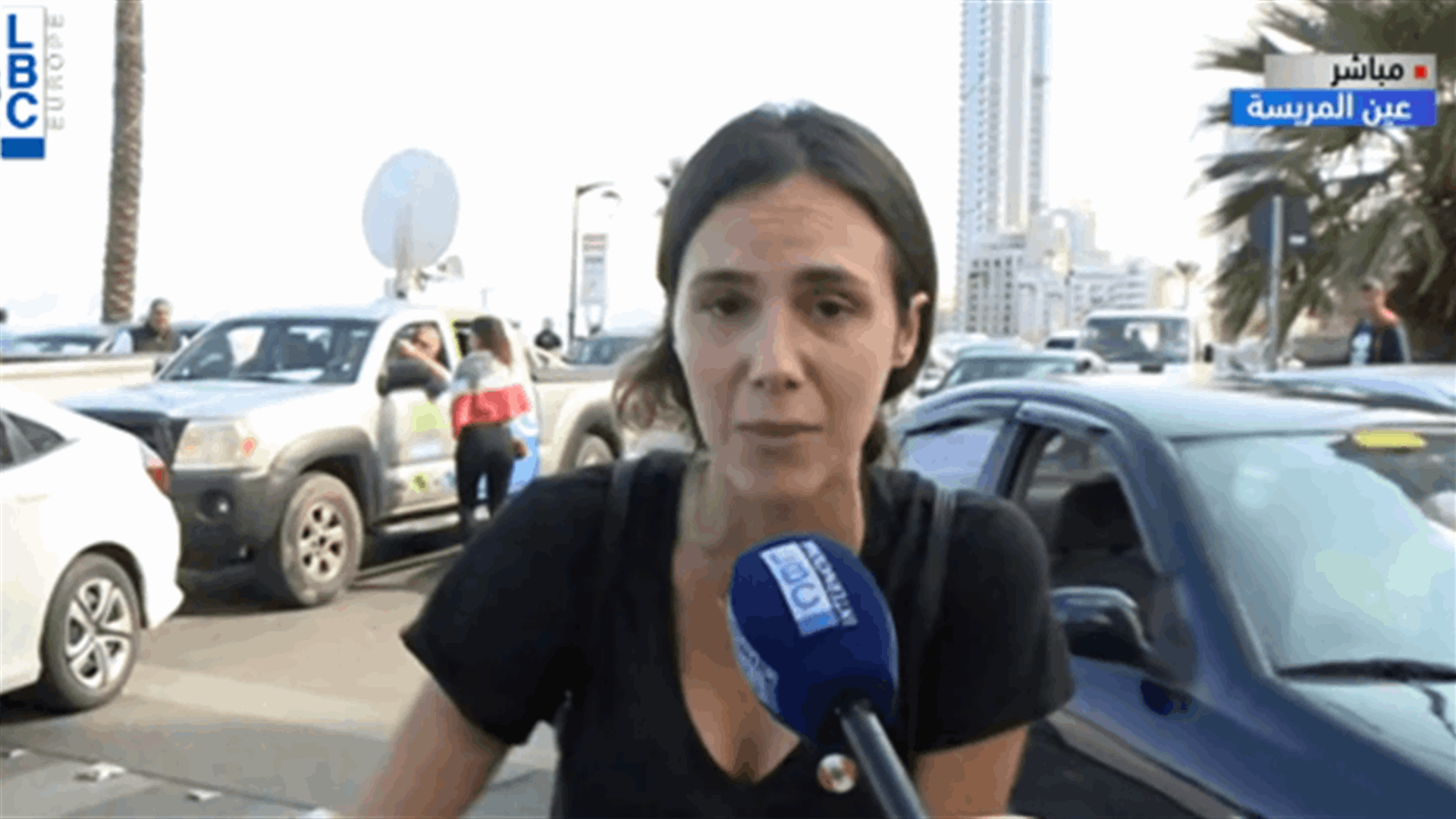 سيدة للمعترضين على قطع الطرقات: &quot;اذا ماتت الثورة اليوم نحنا منموت معا&quot; (فيديو)