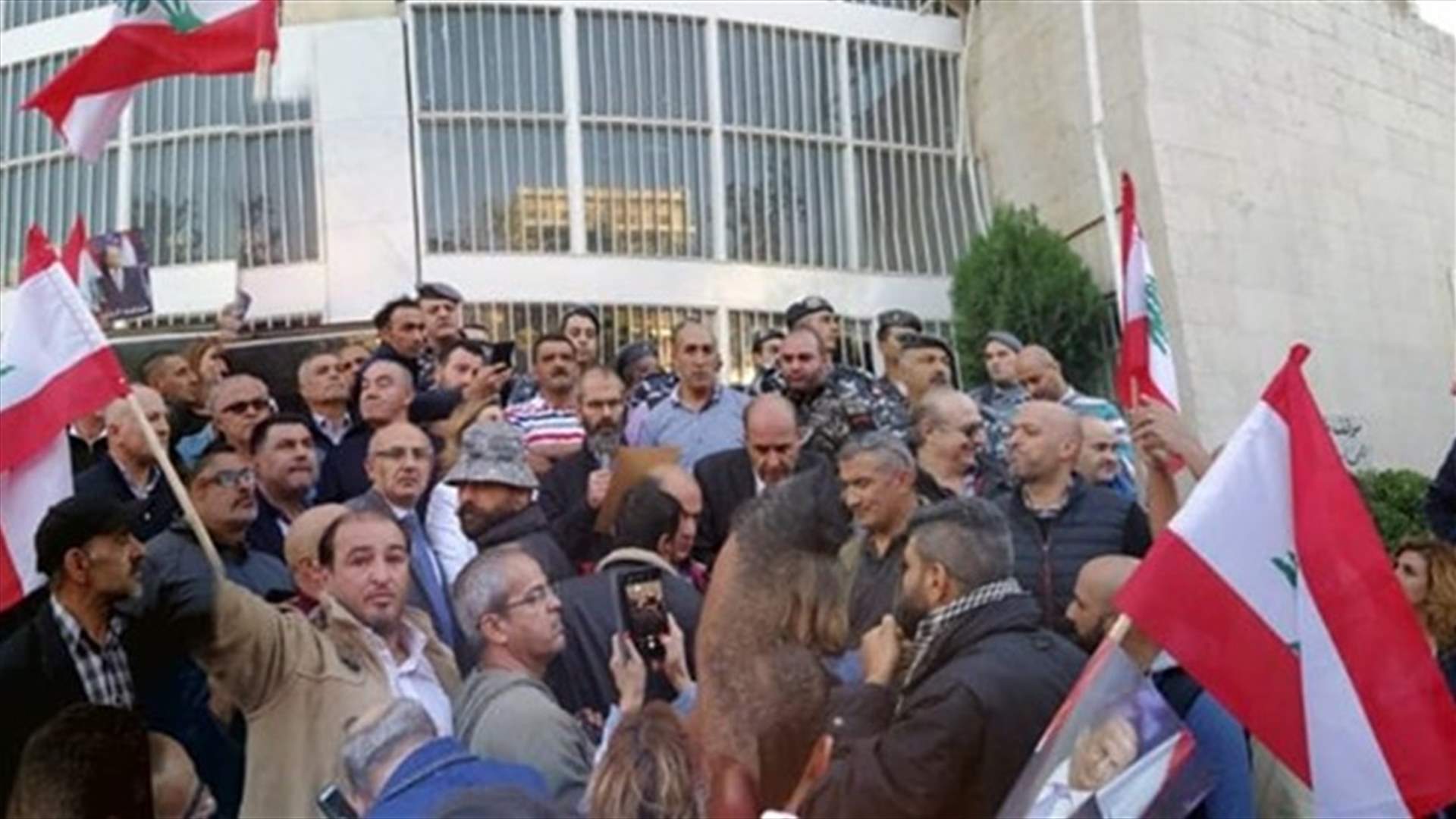 تظاهرة في زحلة مؤيدة لرئيس الجمهورية