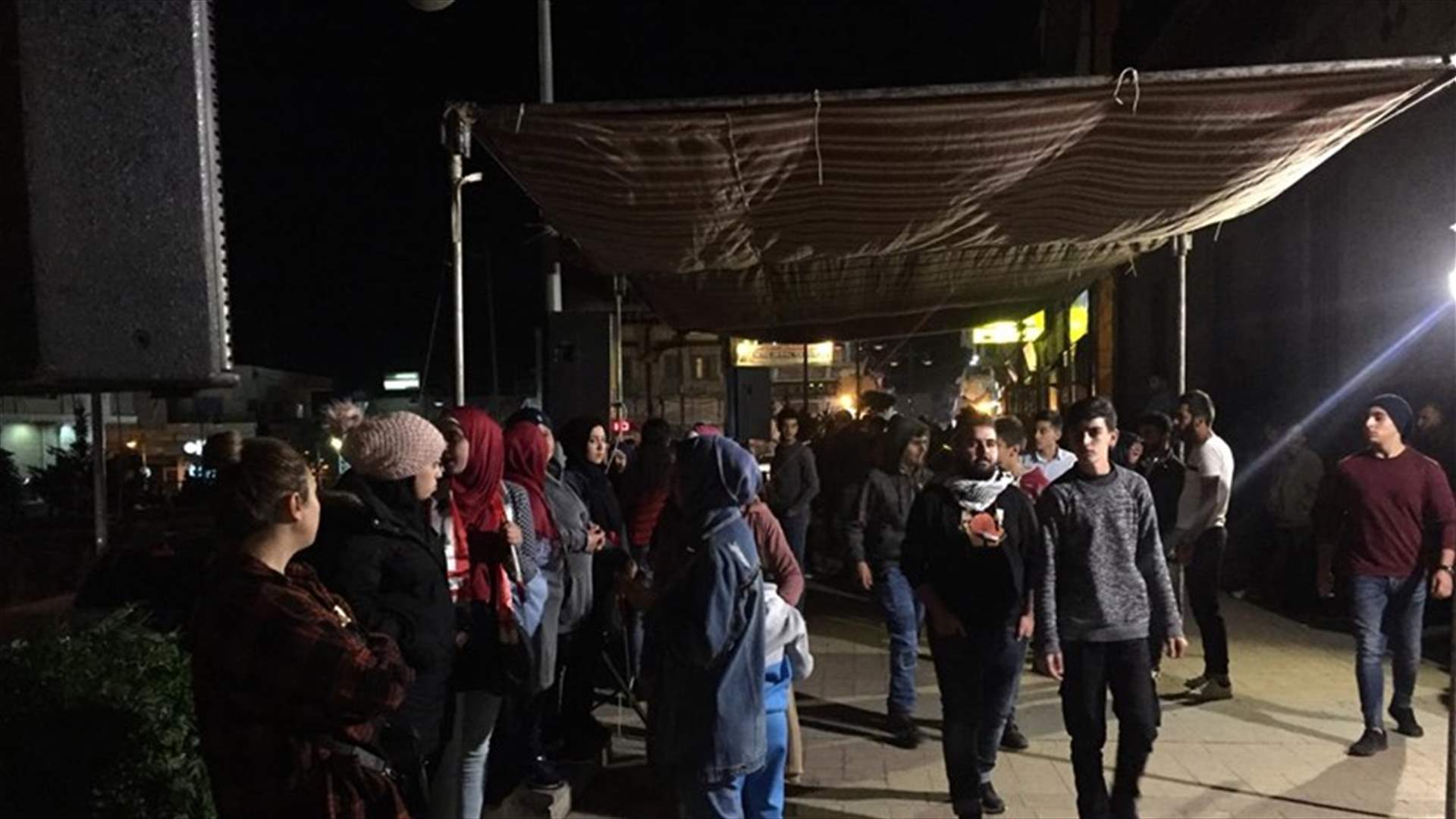 عودة حراك أبناء بعلبك إلى ساحة المطران