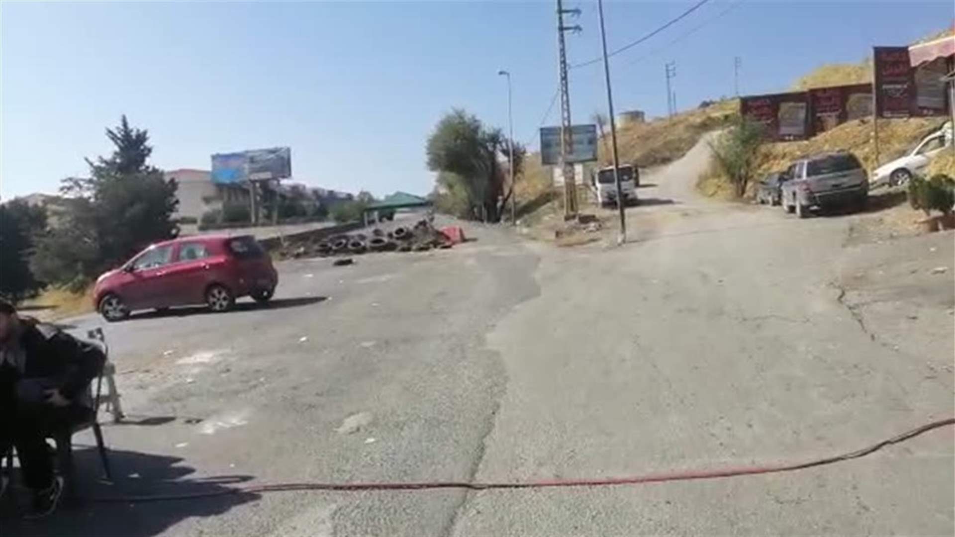 كيف بدا طريق ضهر البيدر عند تقاطع مكسة بوارج مع قطع الطرقات؟ (فيديو)