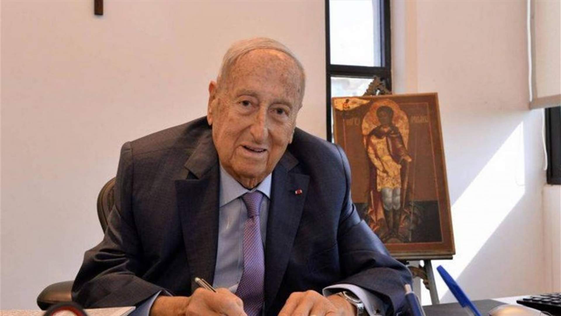 الرابطة المارونية نعت ميشال اده: نستشعر الحاجة إلى أمثاله في هذا الوقت العصيب