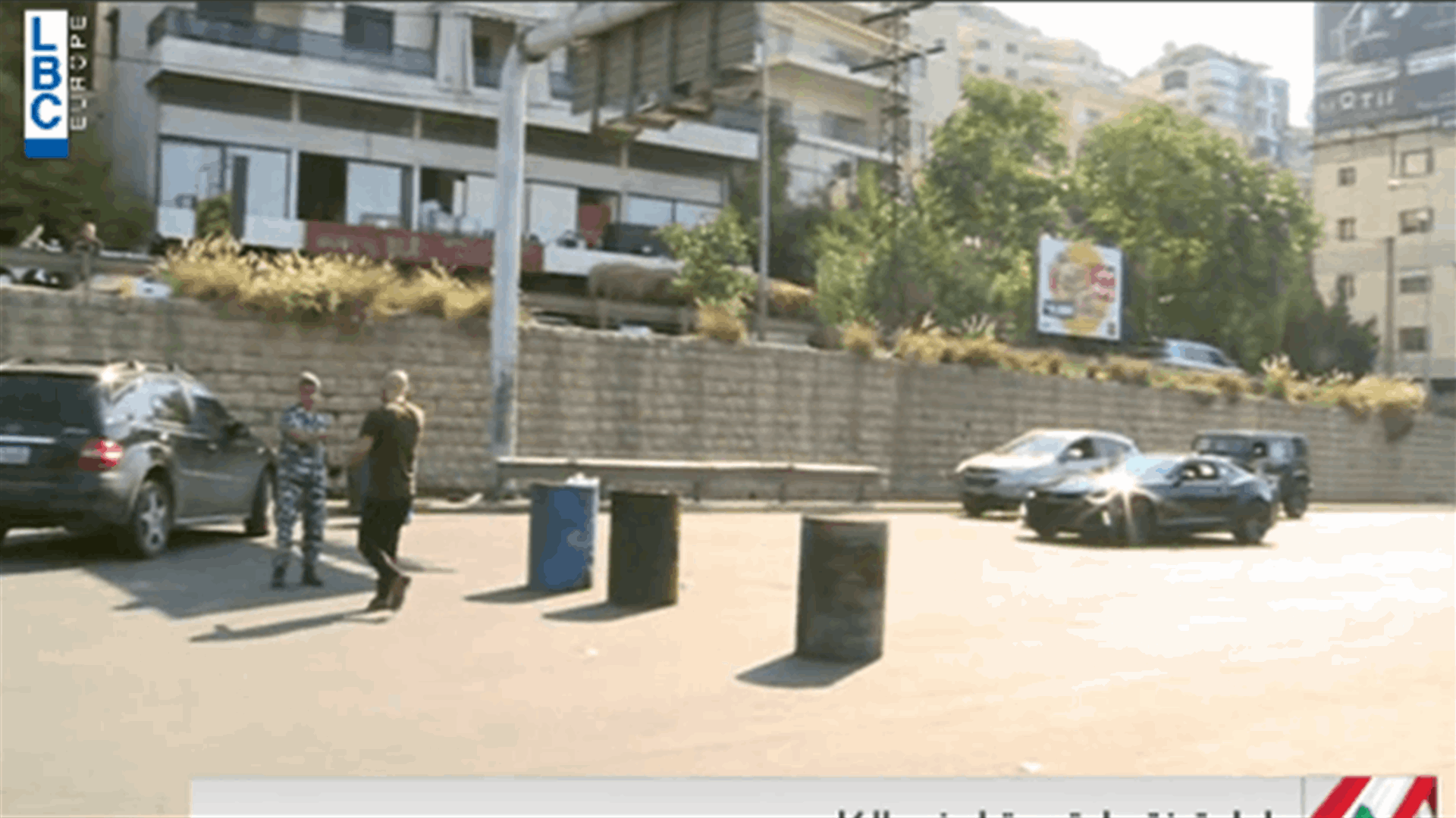 اعادة فتح أوتوستراد نهر الكلب (فيديو)