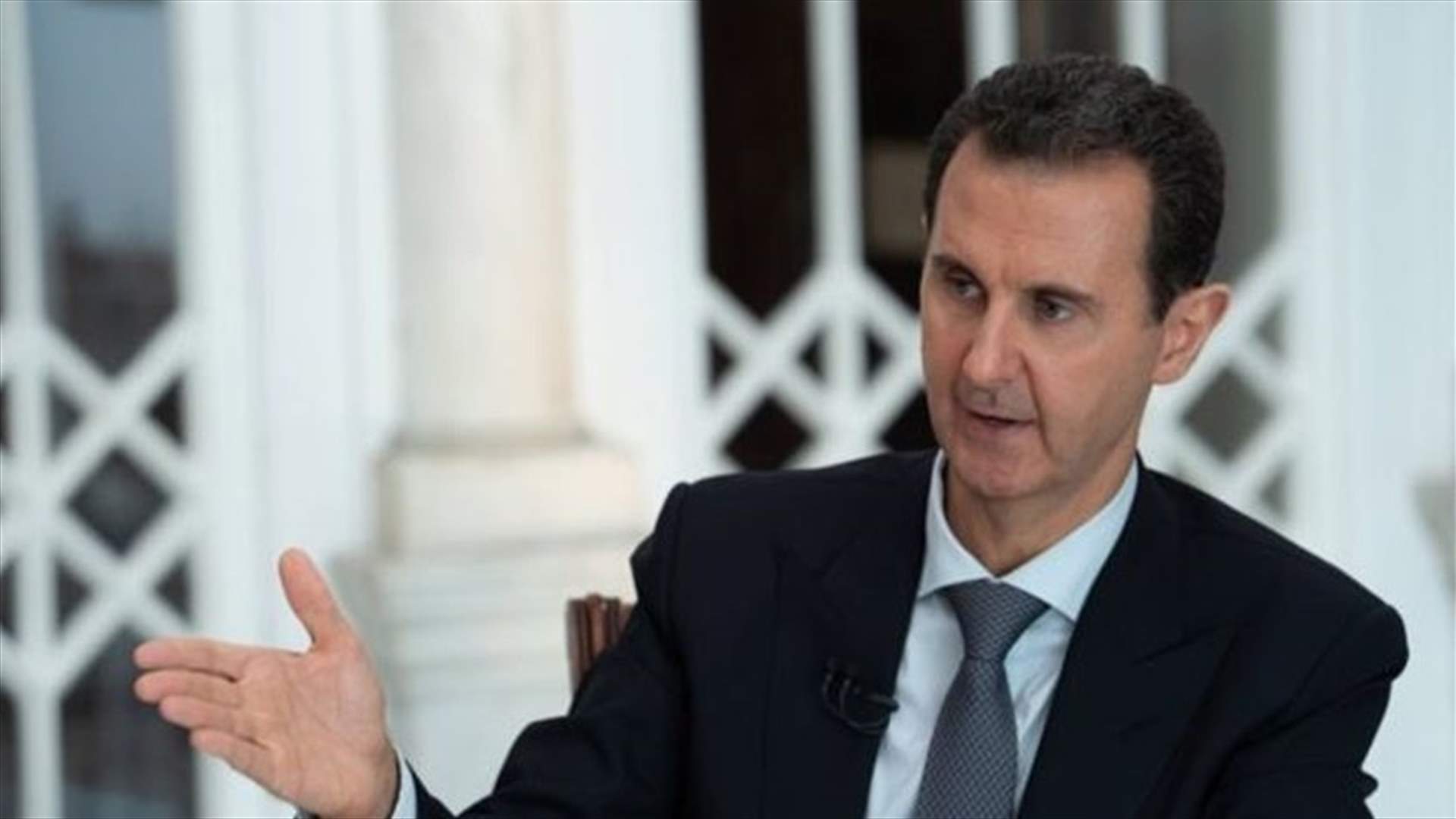Syria's Assad: anybody will be able to run at 2021 election