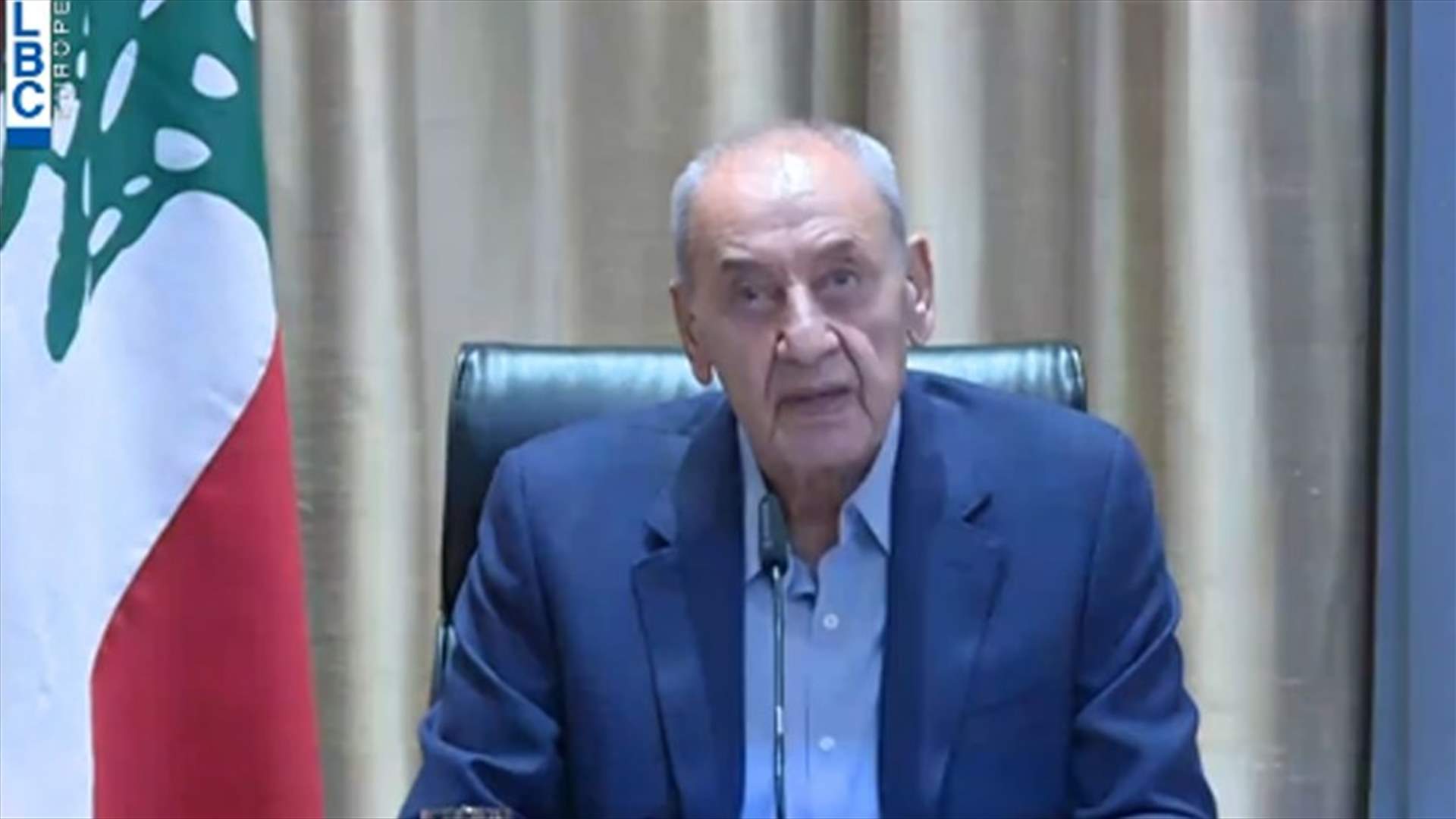 Berri postpones legislative session, says campaign against holding this session seeks to prolong political vacuum