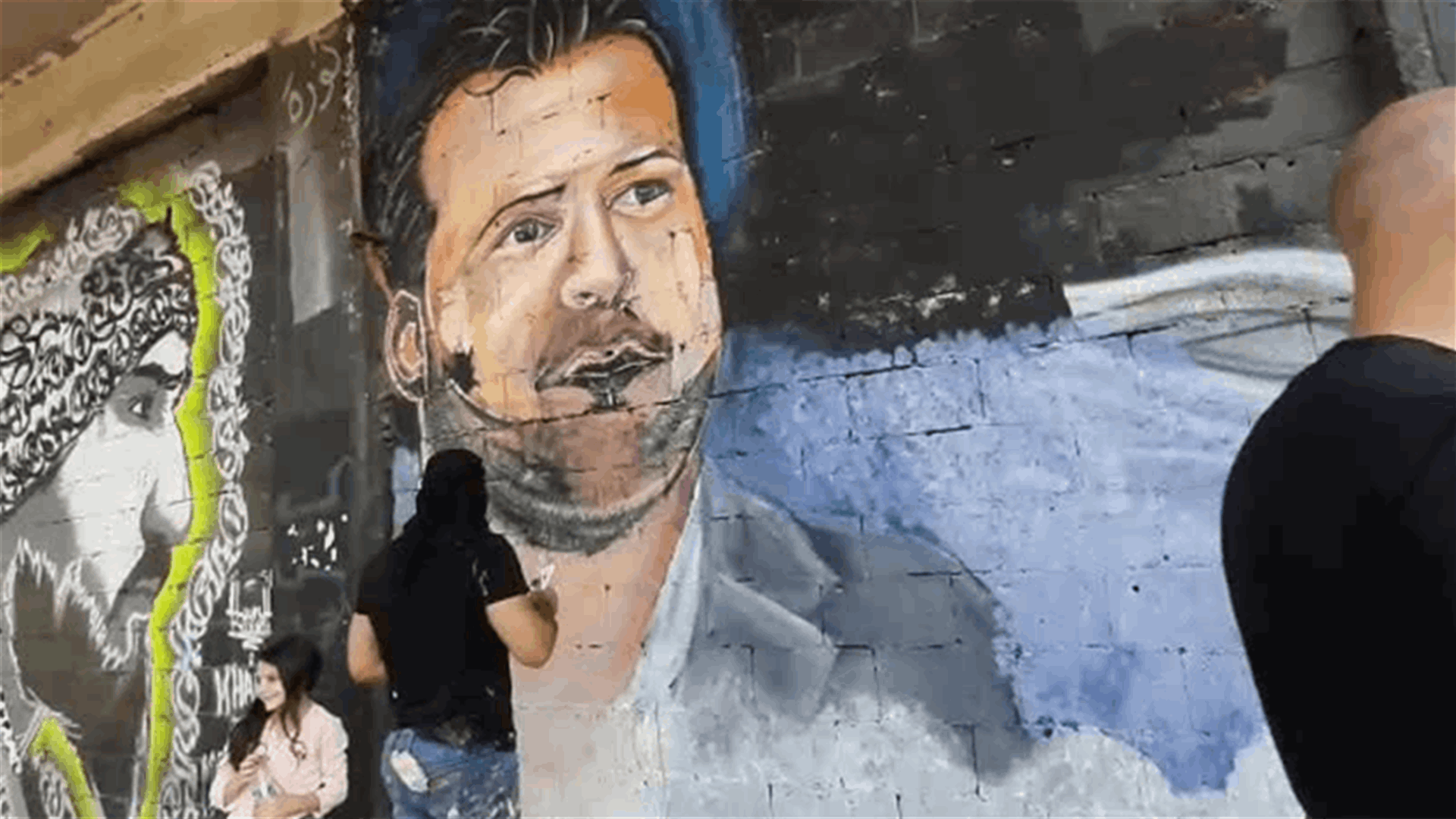 Tripoli honors Alaa Abou Fakher with portrait mural in al-Nour Square (Video)