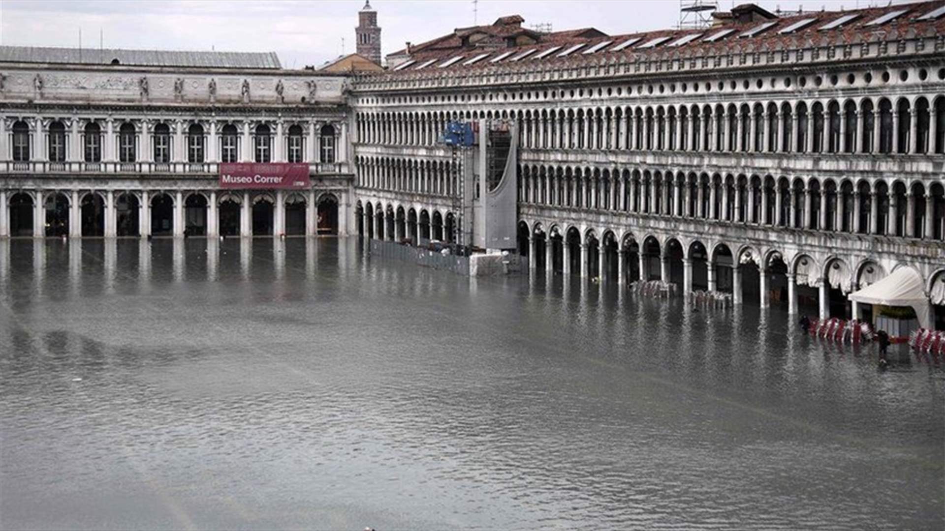 Climate change blamed as floods overwhelm Venice, swamping basilica and squares