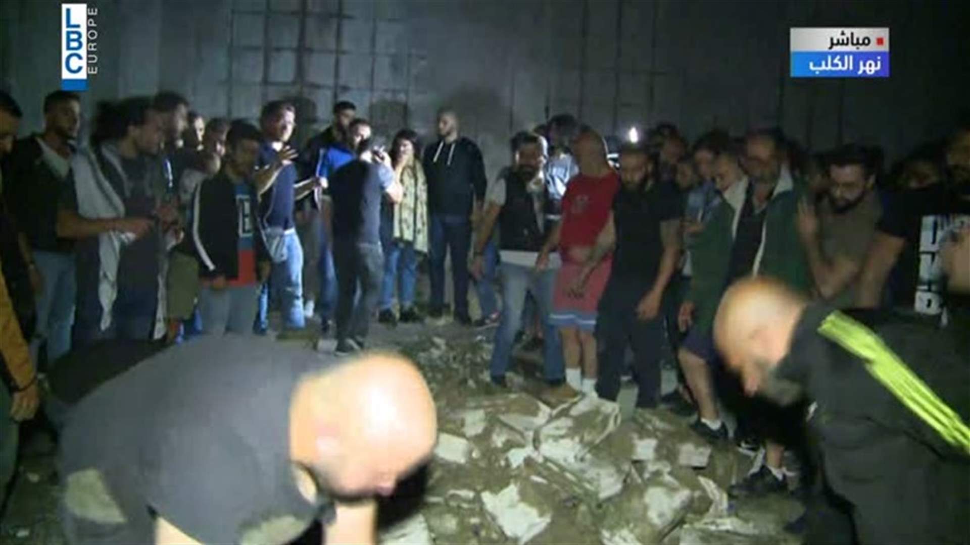 Cement wall inside Nahr al-Kalb tunnel removed (Video)