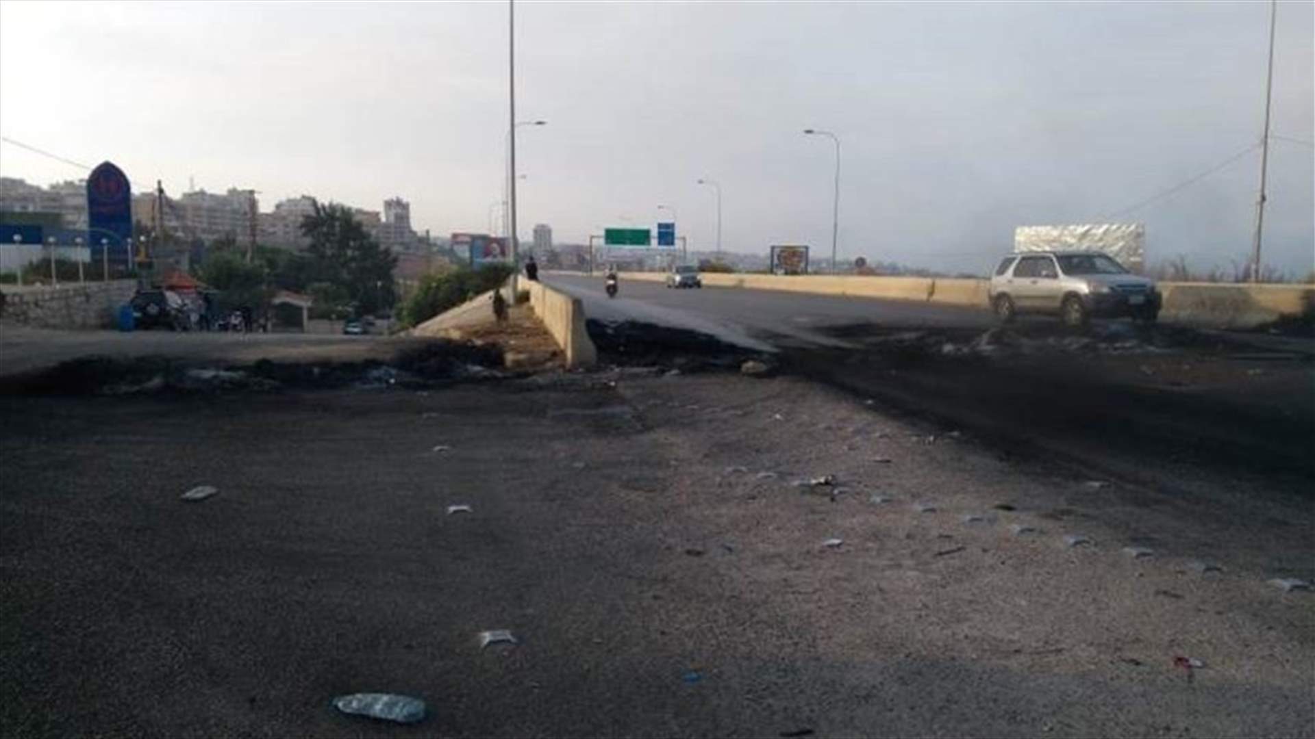 These are the closed roads across Lebanon