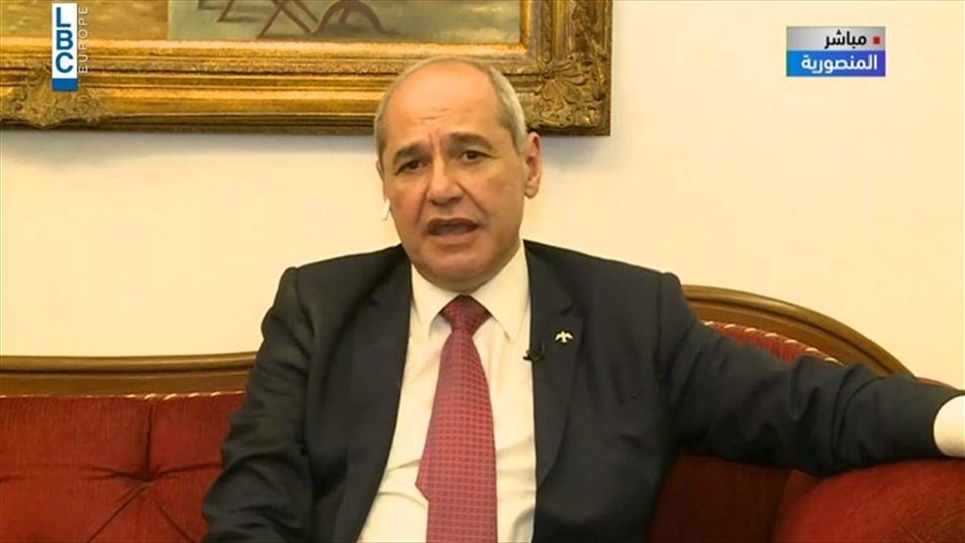 Melhem Khalaf speaks to LBCI after his election as head of Beirut Bar Association