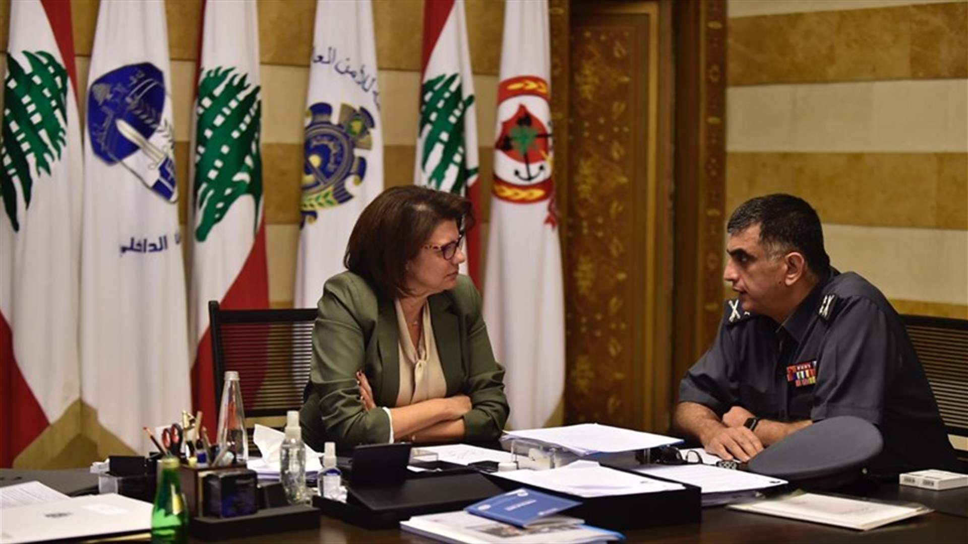 الاجراءات الأمنية تزامنا مع جلسة الغد بين الحسن وعثمان... واتصال تنسيقي مع قائد الجيش