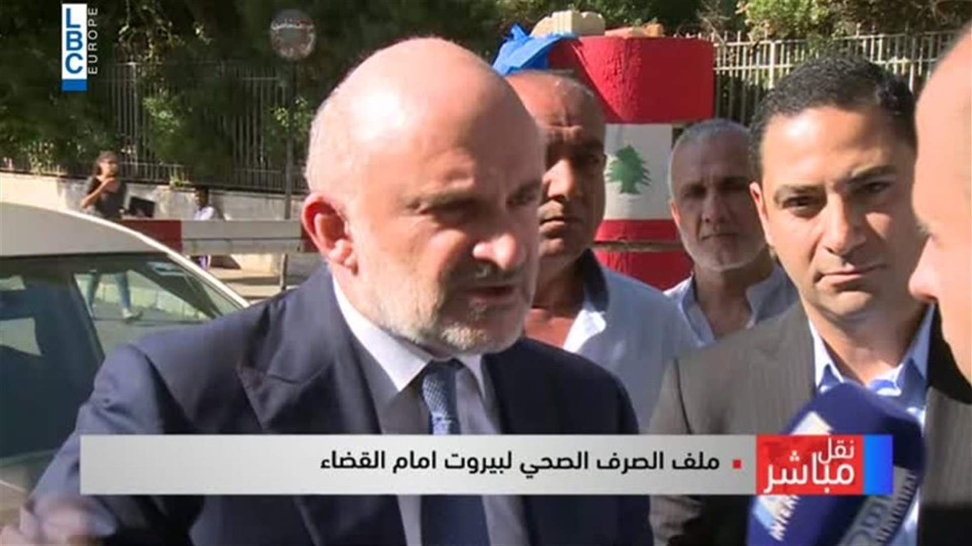 الاستماع إلى المتعهد رياض الأسعد والمهندس طلال فرحات في ملف الصرف الصحي ومجرور الإيدن باي