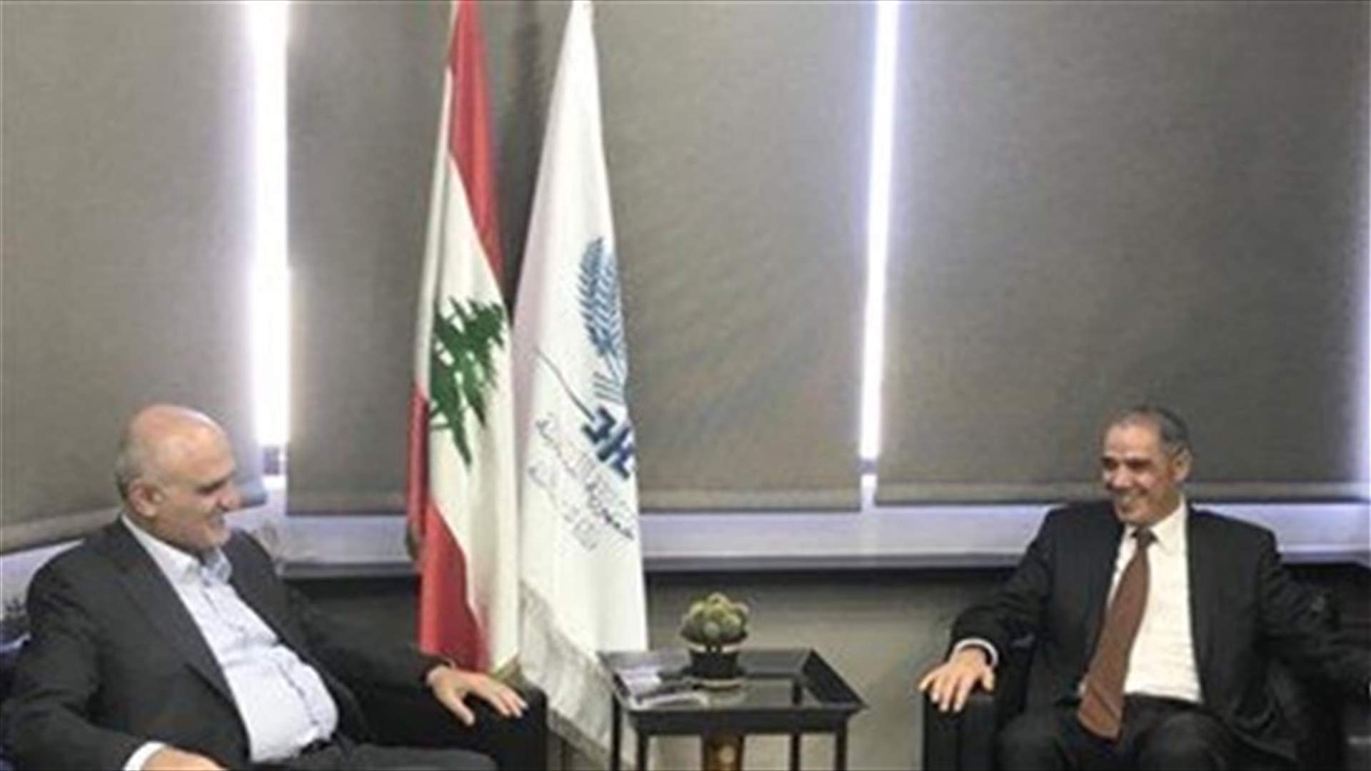 Finance Minister meets EU ambassador to Lebanon