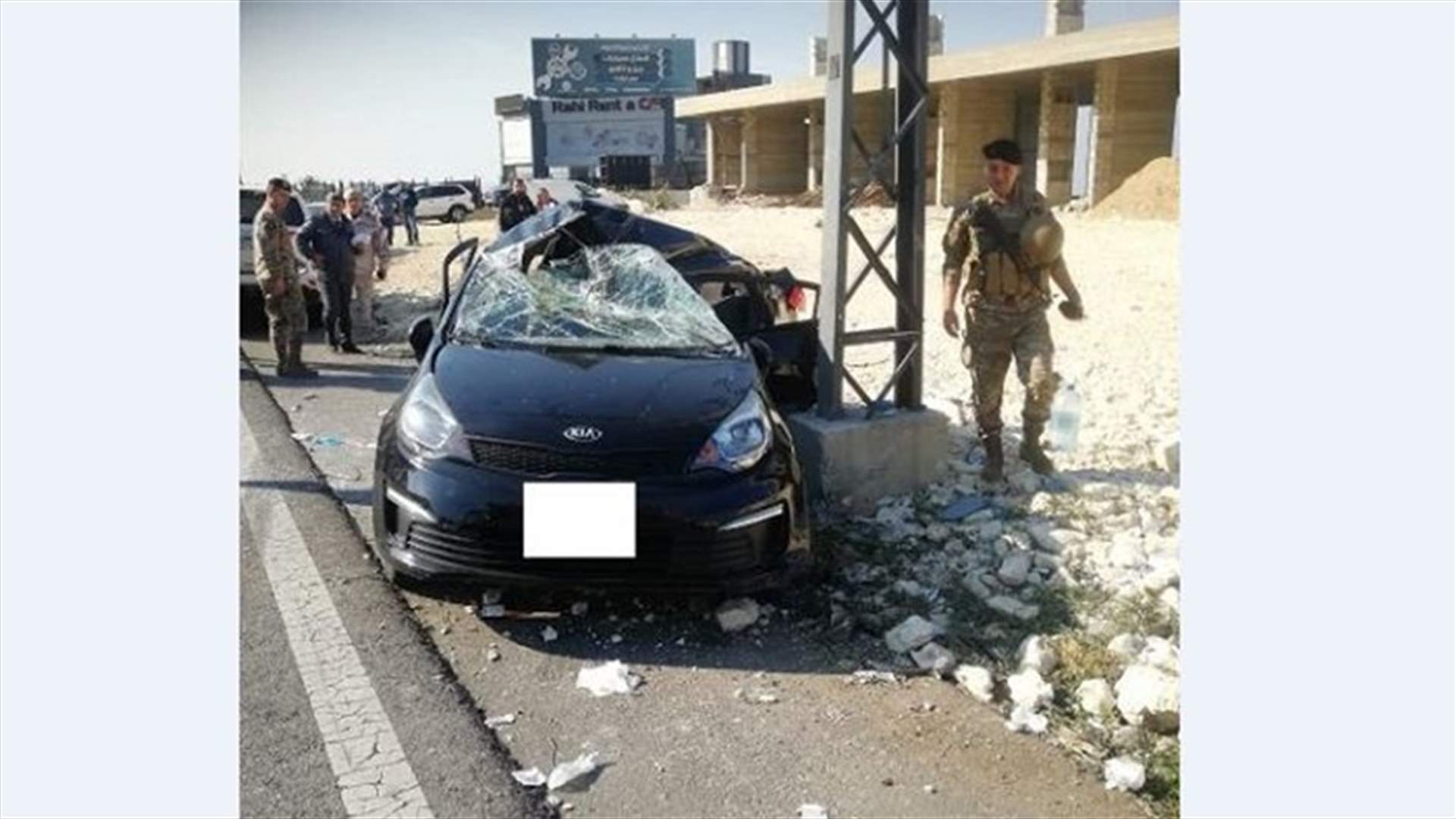 قتيل و3جرحى بحادث سير على أوتوستراد حالات (صور)