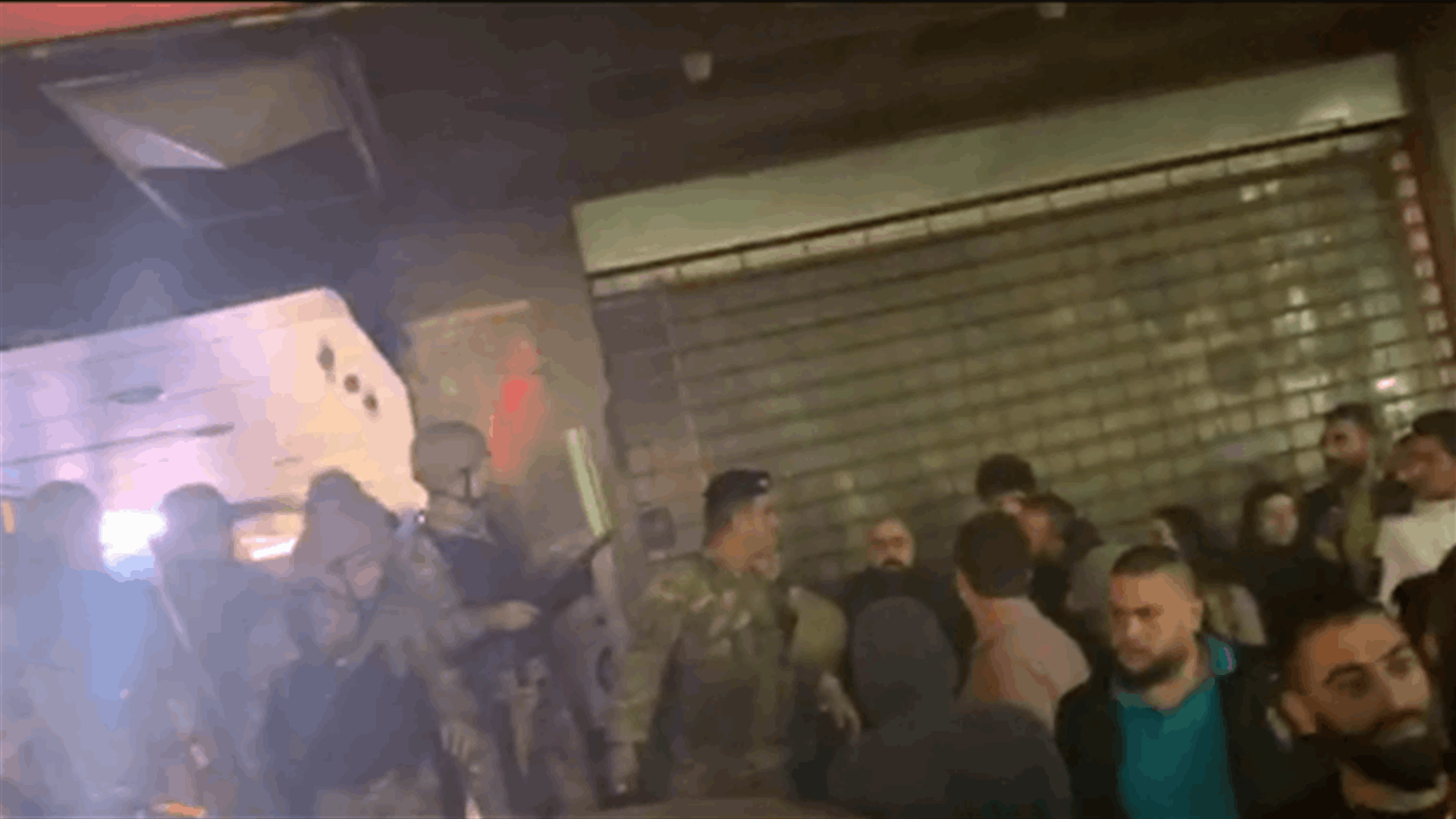 Video depicting events that occurred in Zouk on Sunday night