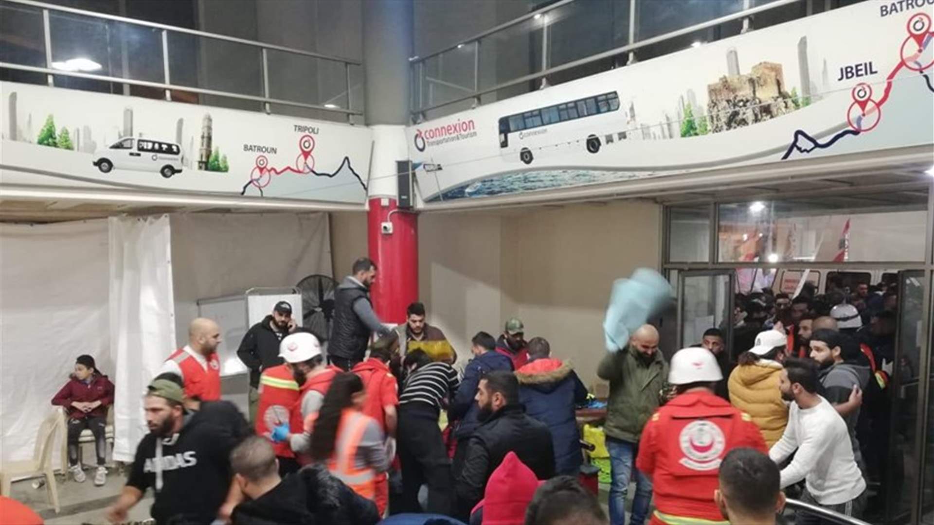 Emergency and Relief Service says treated 110 people after Tripoli clashes