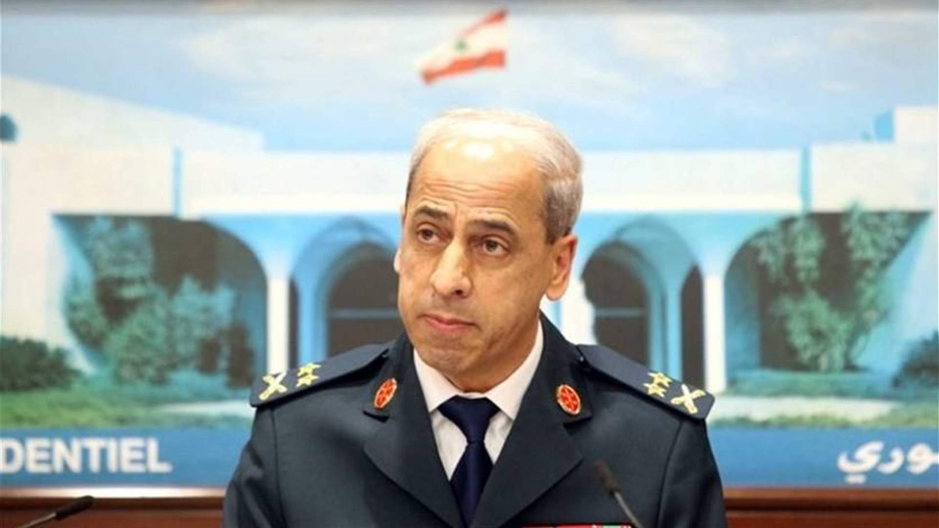 اللواء خير يتفقد الأضرار في منطقة الجميزات بطرابلس بعد ظهر اليوم