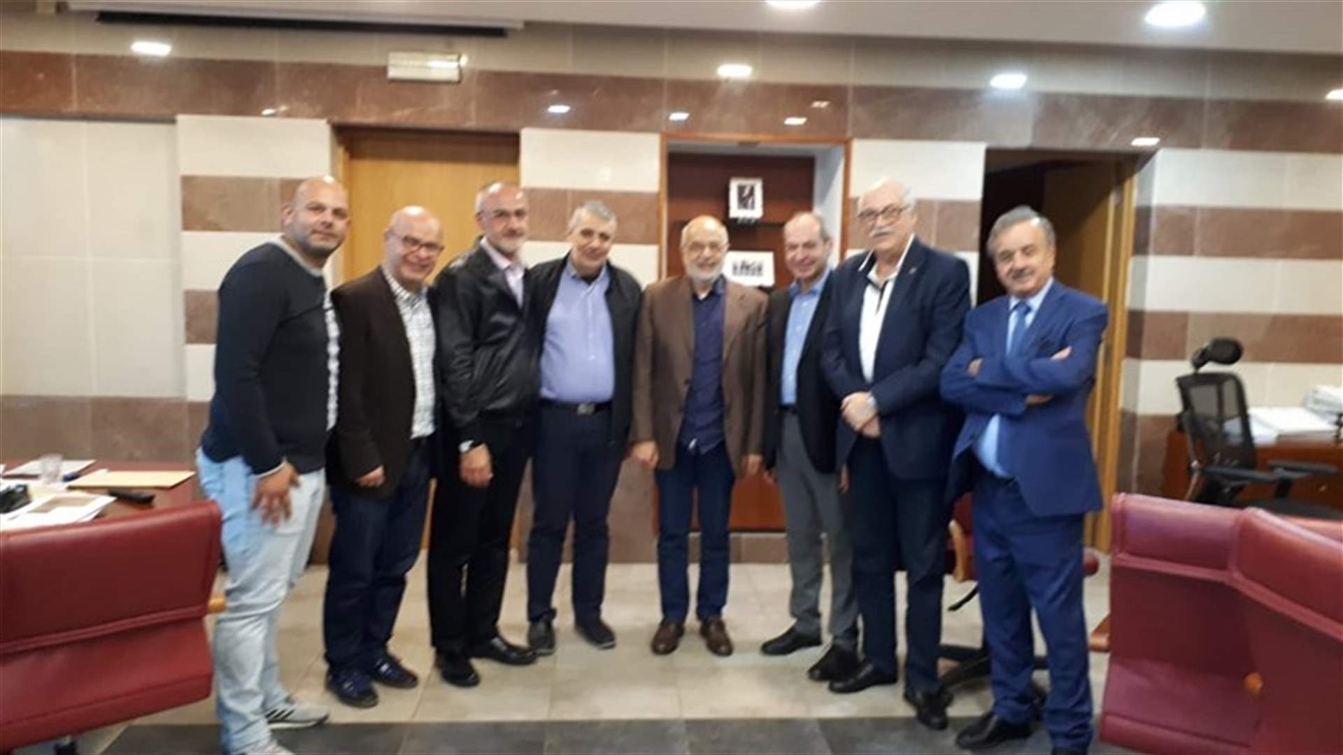 شهيب يلتقي نقابة المعلمين في المدارس الخاصة... وهذا ما جرى البحث فيه