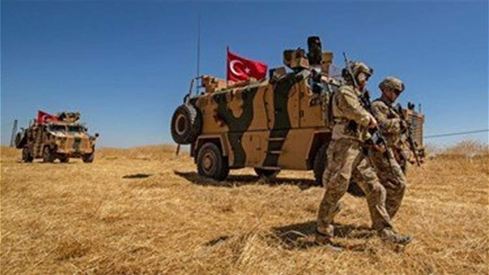 Two Turkish soldiers killed in attack near Syria border - ministry